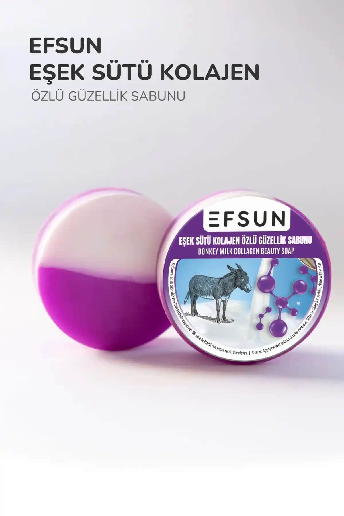 Efsun Doğal Eşek Sütü Kolajen Özlü Güzellik Sabunu: Doğal ve Etkili Cilt Bakım Ürünü