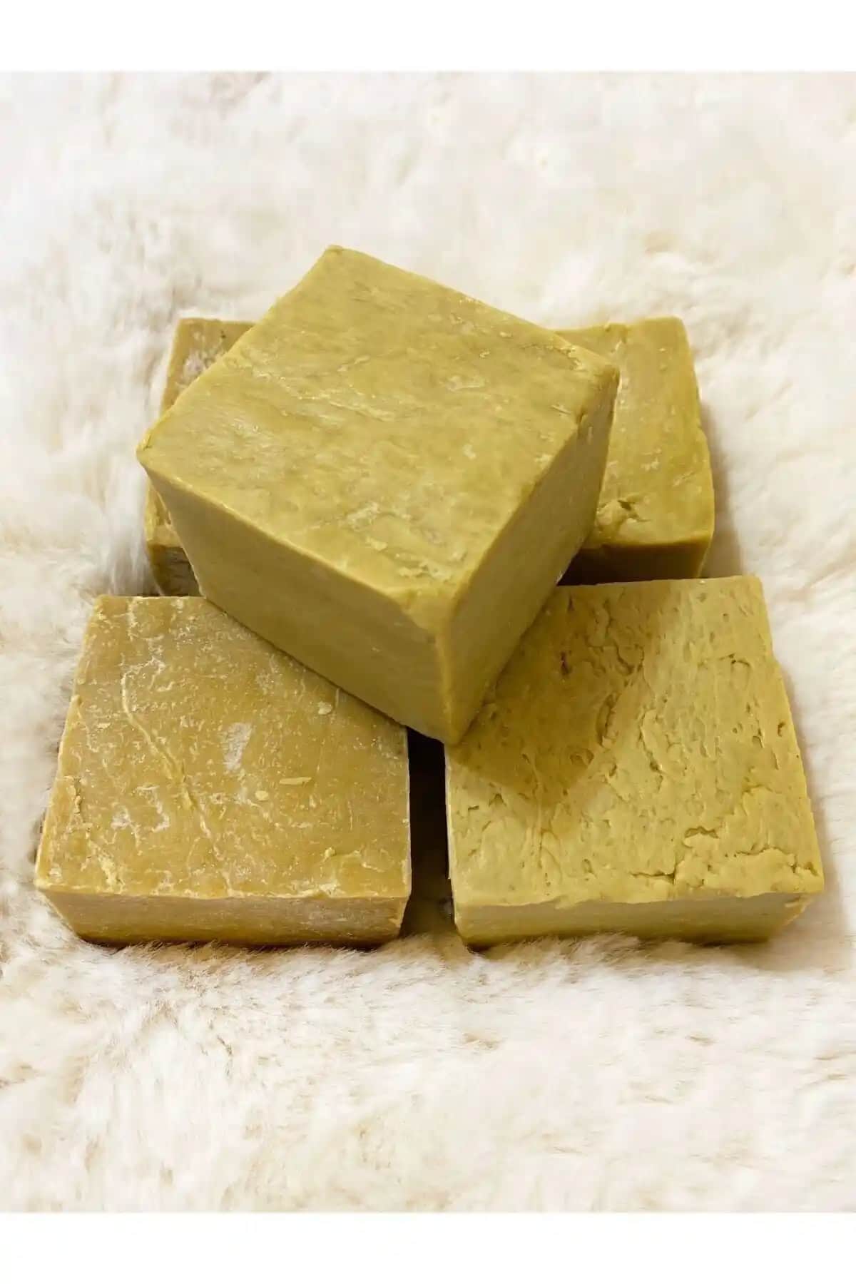 El Yapımı Doğal Defne Sabunu İkili Paket Türkiye Menşei Sağlıklı Cilt ve Saç Bakımı