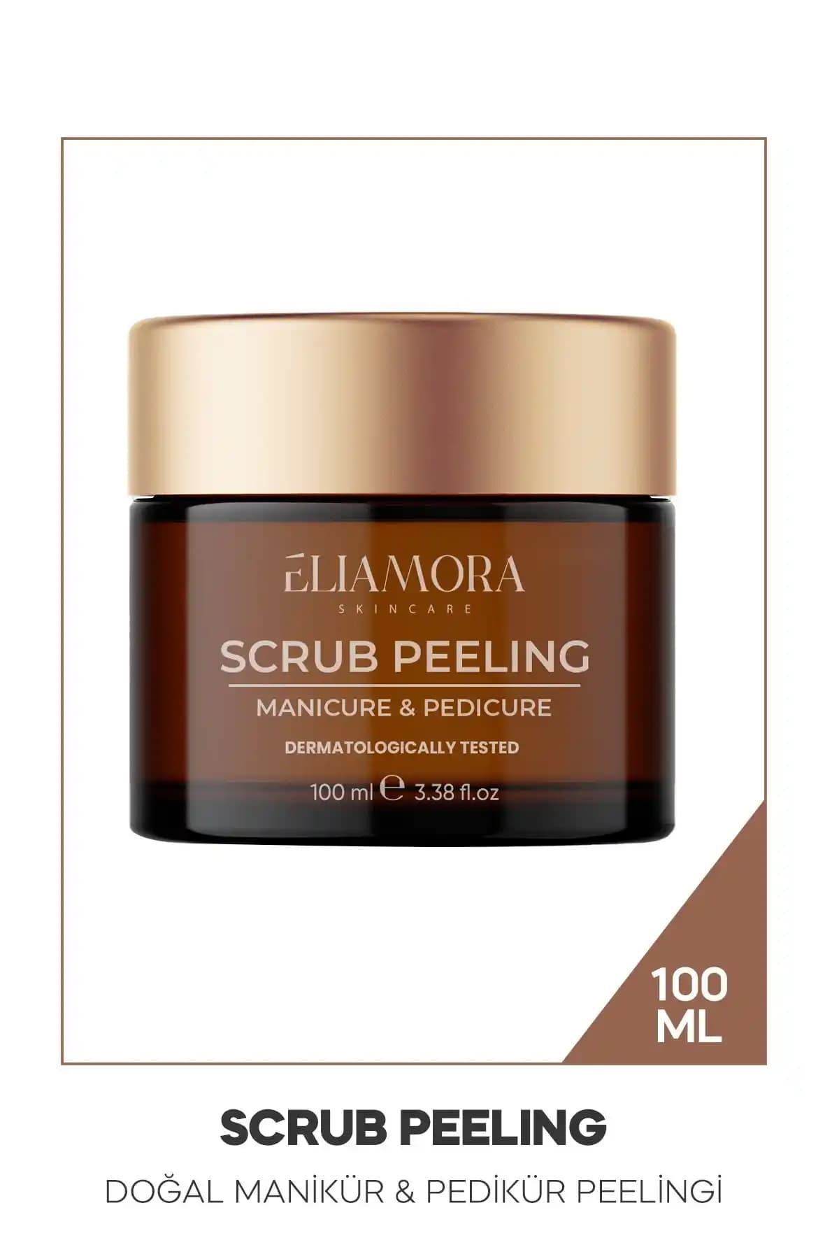 Eliamora Doğal Manikür ve Pedikür Peeling: Cilt ve Tırnak Sağlığı için Doğal Çözüm