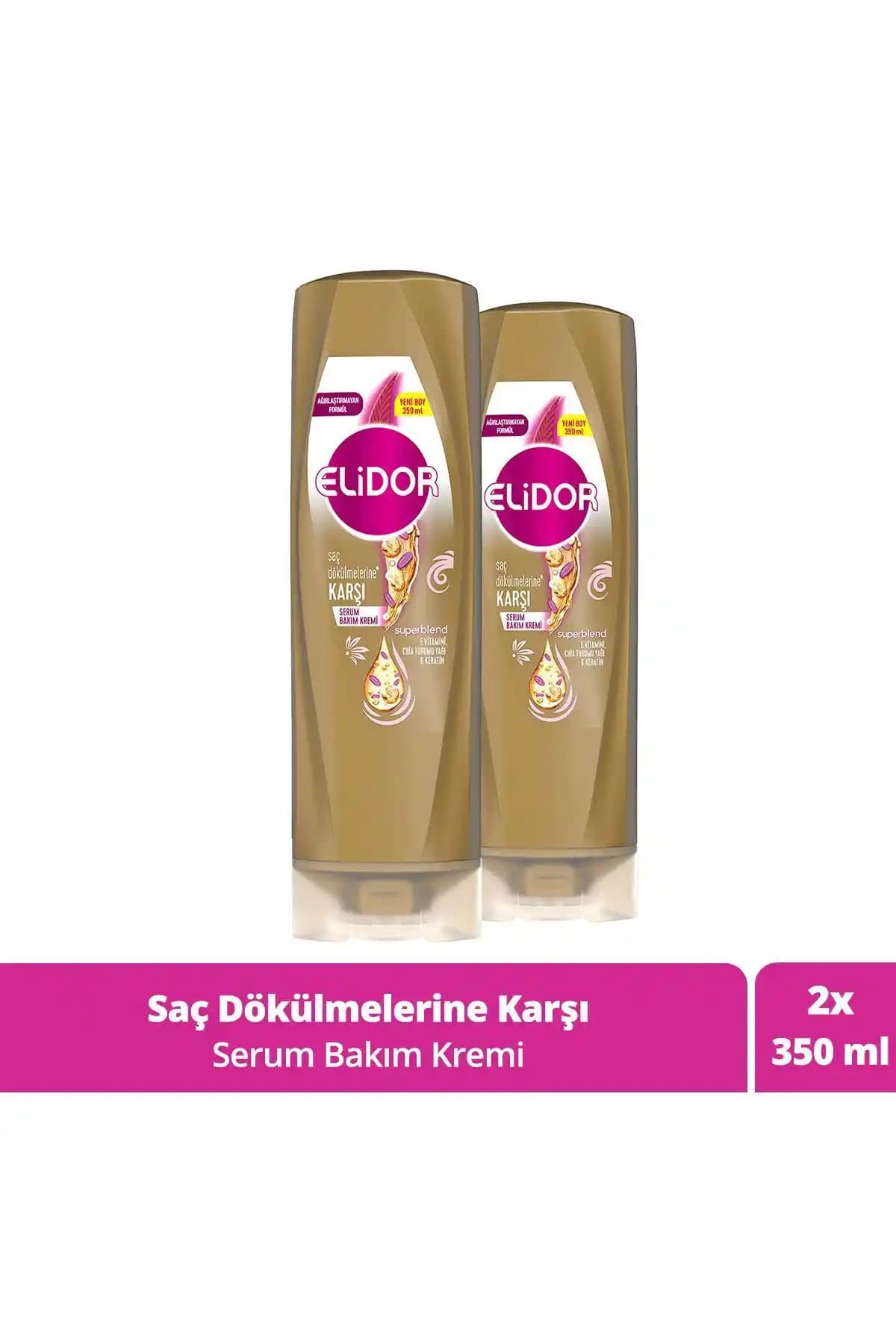 Elidor Superblend Serum Saç Bakım Kremi: Saçlara Güç ve Parlaklık Kazandıran Ürün