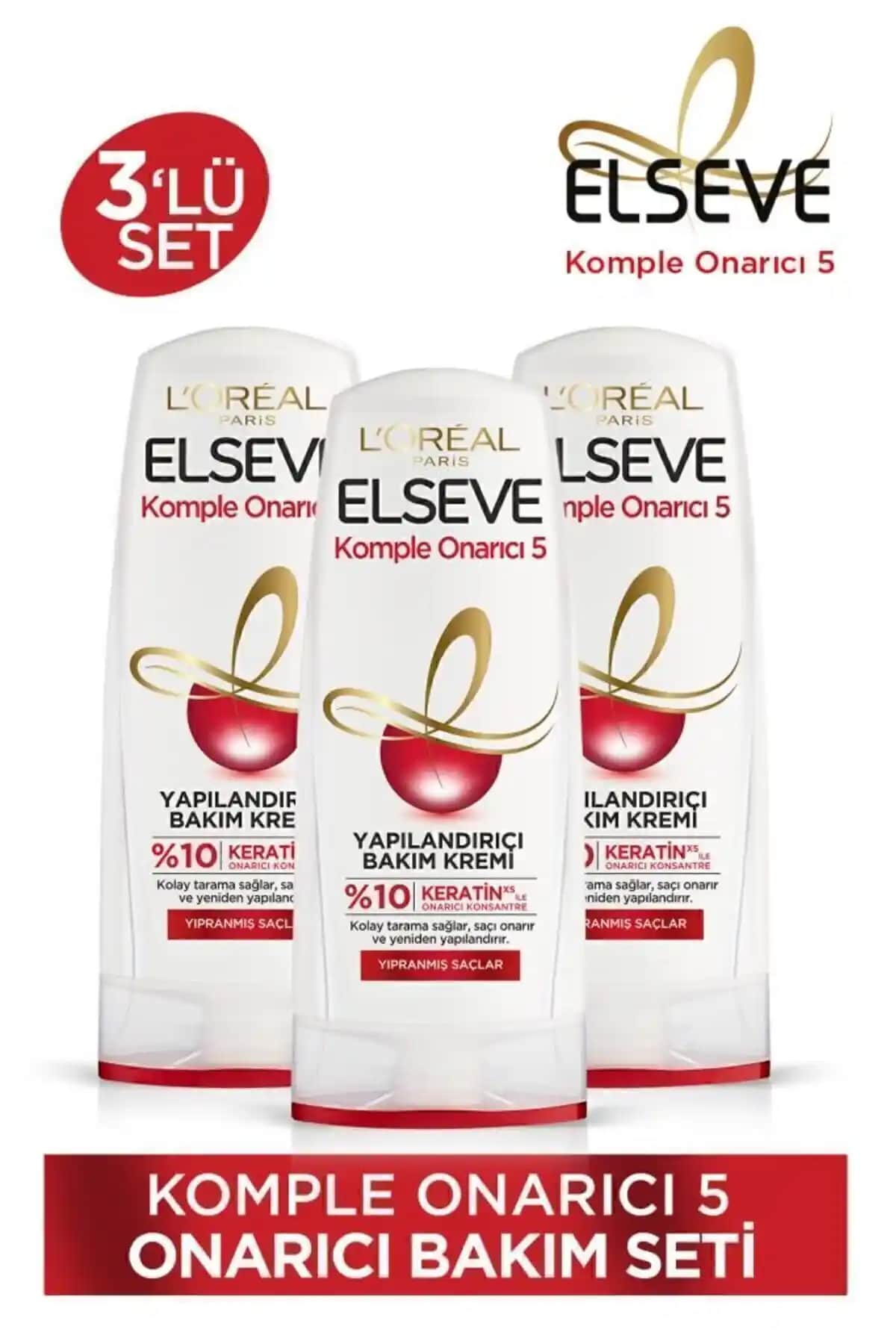 Elseve Komple Onarıcı 5 Yapılanmıştır Saç Kremi: Güçlü ve Sağlıklı Saçlar İçin Uygun Ürün