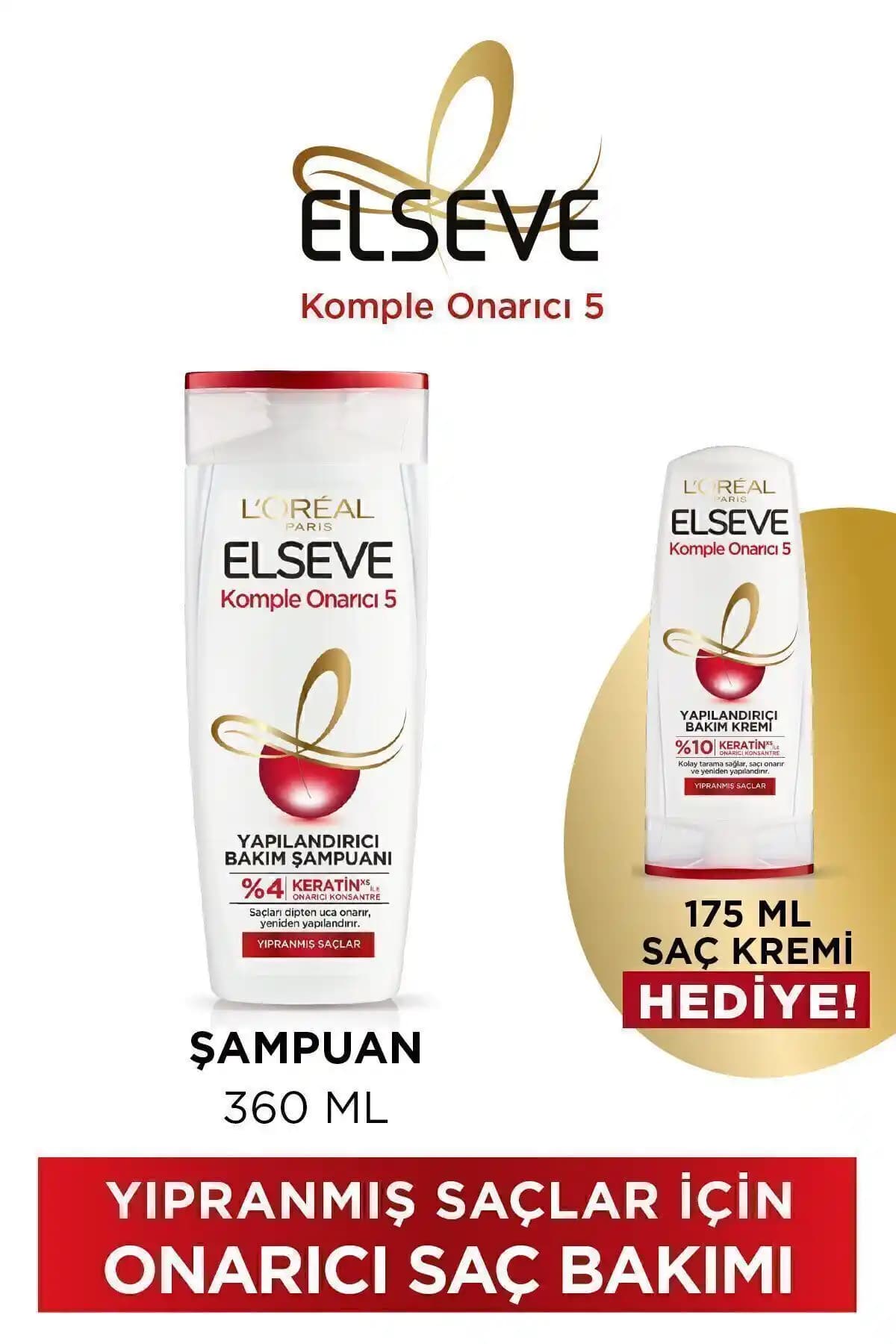 Elseve Onarıcı Saç Bakım Seti: Saçlarınızı Güçlendiren ve Sağlıklı Gösteren Çözüm