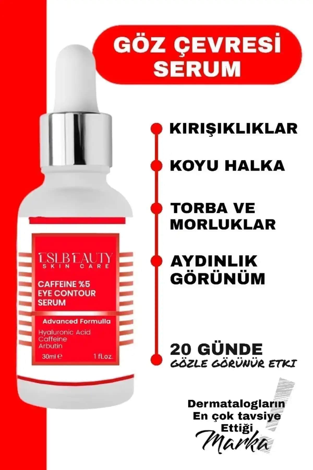 Eslbeauty Göz Çevresi Serumu: Kırışıklık ve Morluklara Karşı Doğal Çözüm
