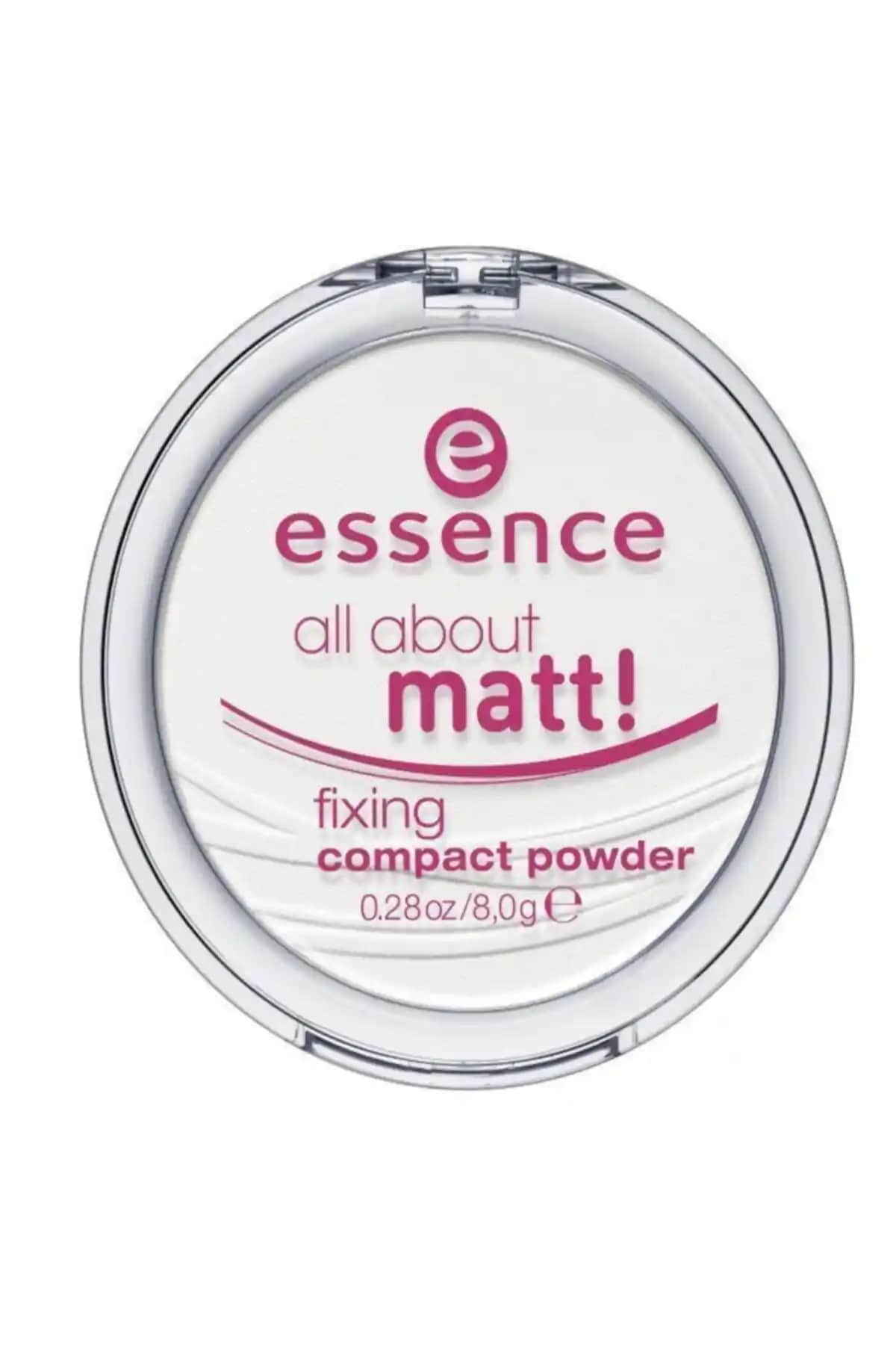 Essence All About Matt Fixing Kompakt Pudra: Günlük Mat ve Kalıcı Makyaj İçin Ideal Çözüm
