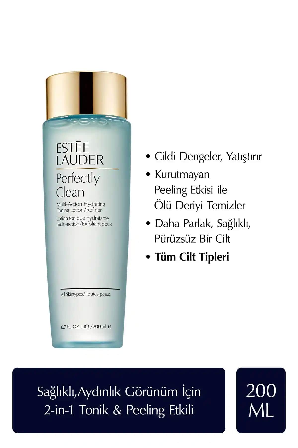Estée Lauder Arındırıcı Canlandırıcı Tonik: Çok Amaçlı ve Peeling Etkili Cilt Bakım Ürünü