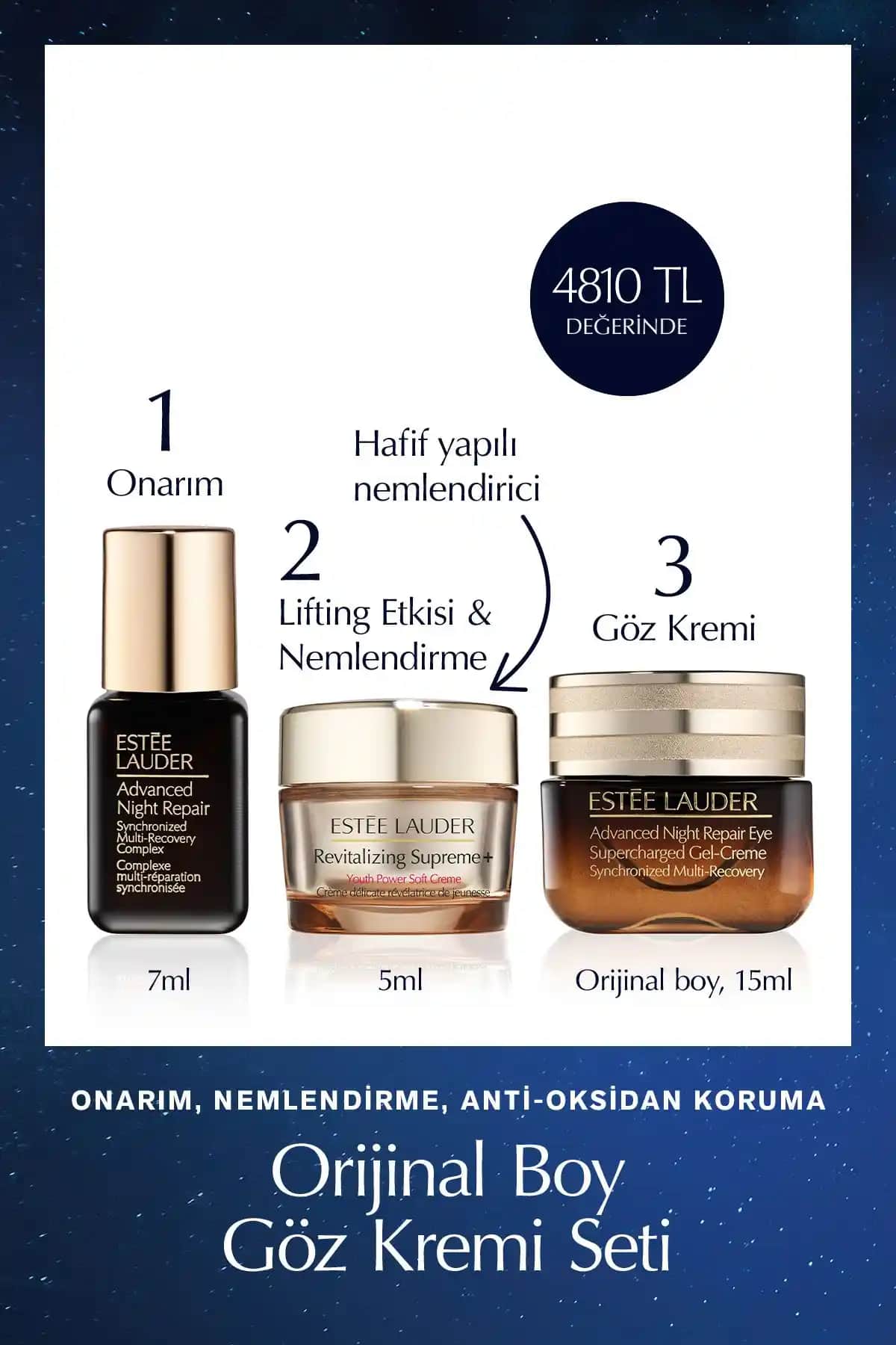 Estée Lauder Cilt Bakım Seti: Güçlü ve Çok Yönlü Cilt Yenileme Çözümü