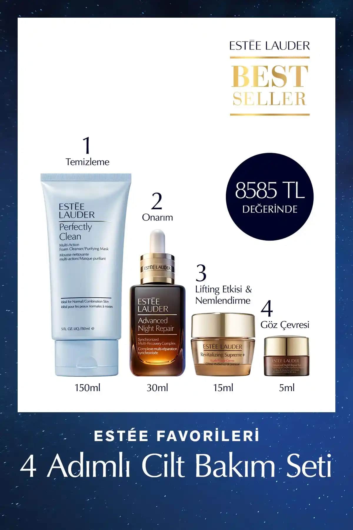 Estee Lauder Cilt Bakım Setleri Karşılaştırması ve Hangi Ürünün Daha Uygun Olduğu