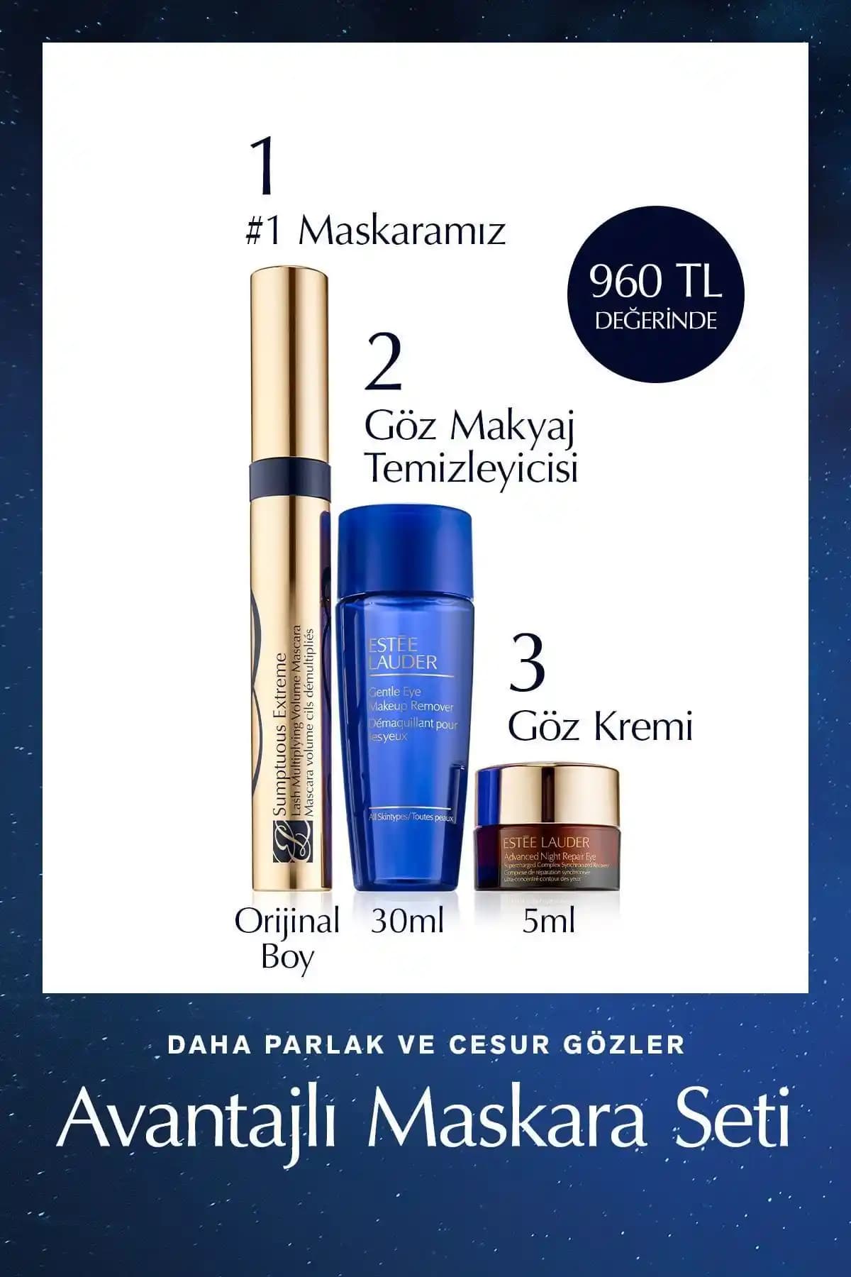 Estee Lauder Maskara Seti: Kirpik Hacmi ve Bakımını Bir Arada Sunan Ürünler