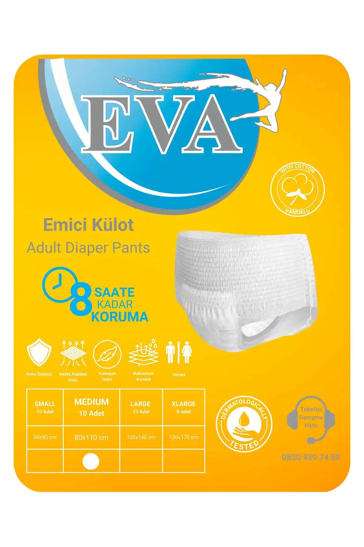 EVA 10'lu Regl Külotu ile Kotex Gece Regl Külotu Karşılaştırması