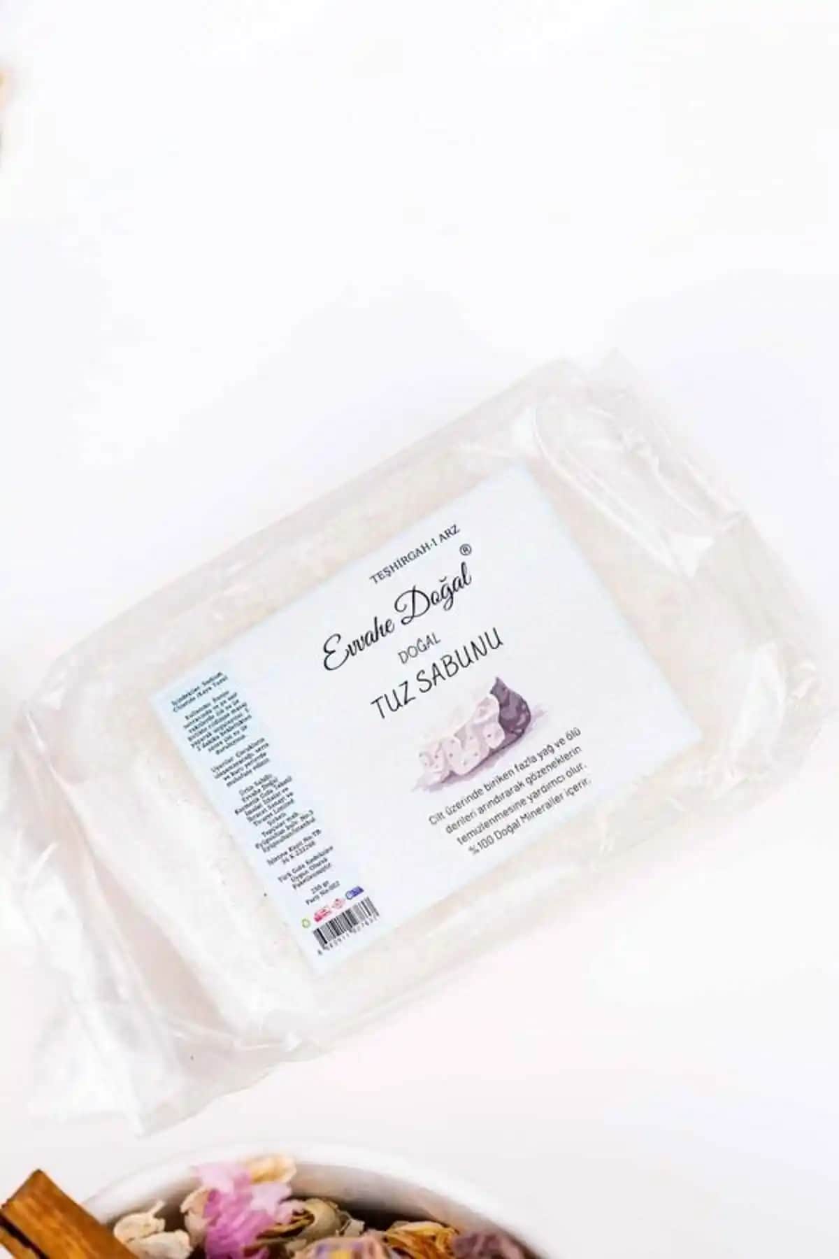 EVVAHE Doğal Tuz Sabunu: Doğal İçeriklerle Derinlemesine Temizlik ve Arındırma