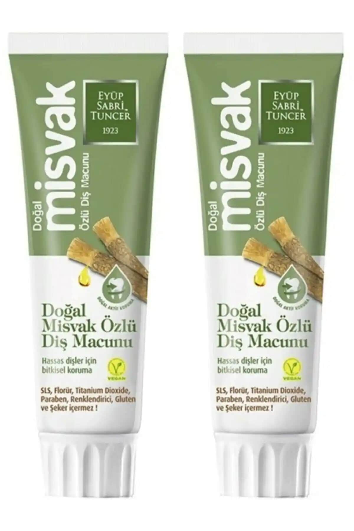 Eyüp Sabri Tuncer Doğal Misvak Özlü Diş Macunu: Sağlıklı ve Güvenilir Diş Bakımı İçin