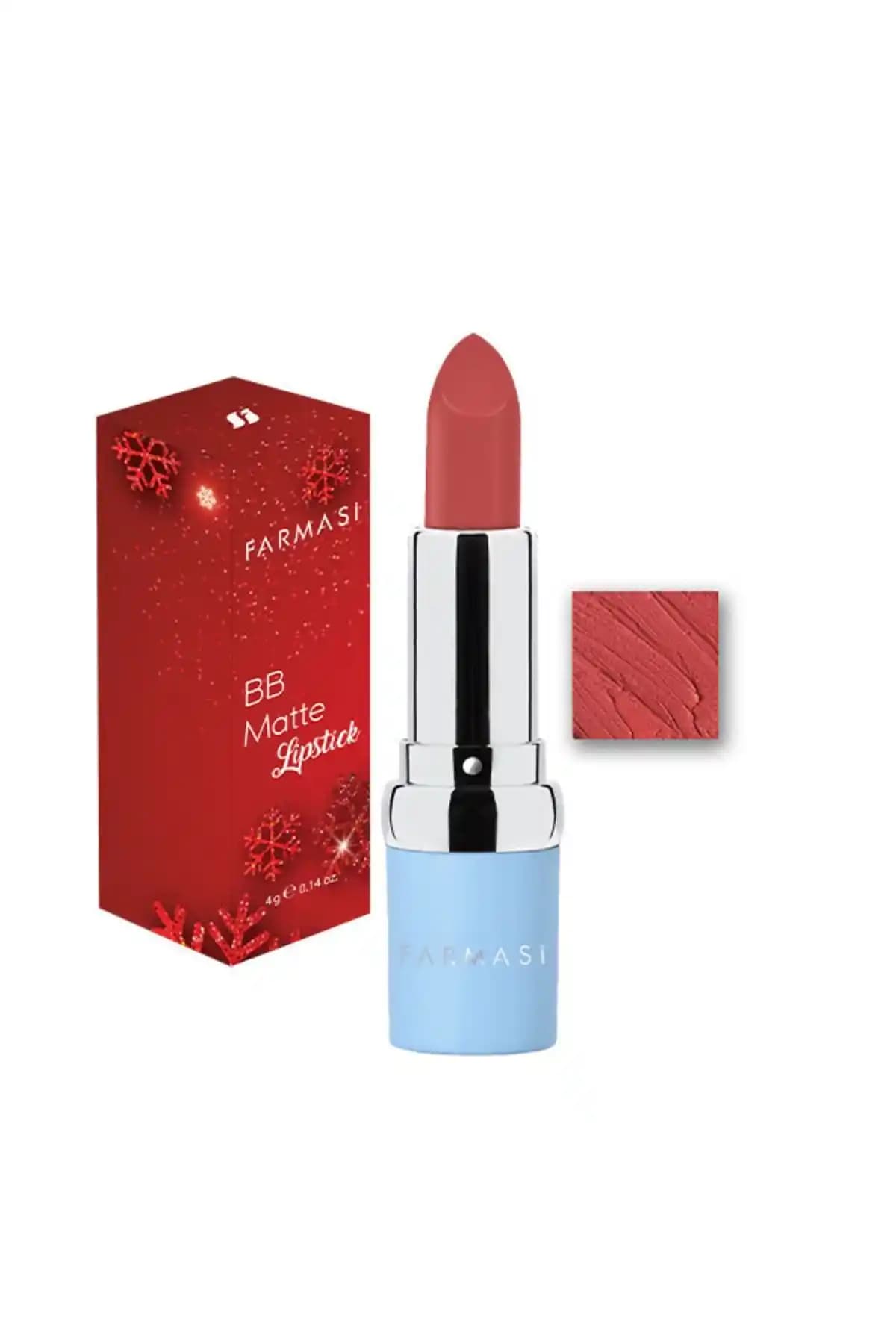 Farmasi BB Mat Ruj 01 Gıft Winter ve 04 Wish Winter Karşılaştırması