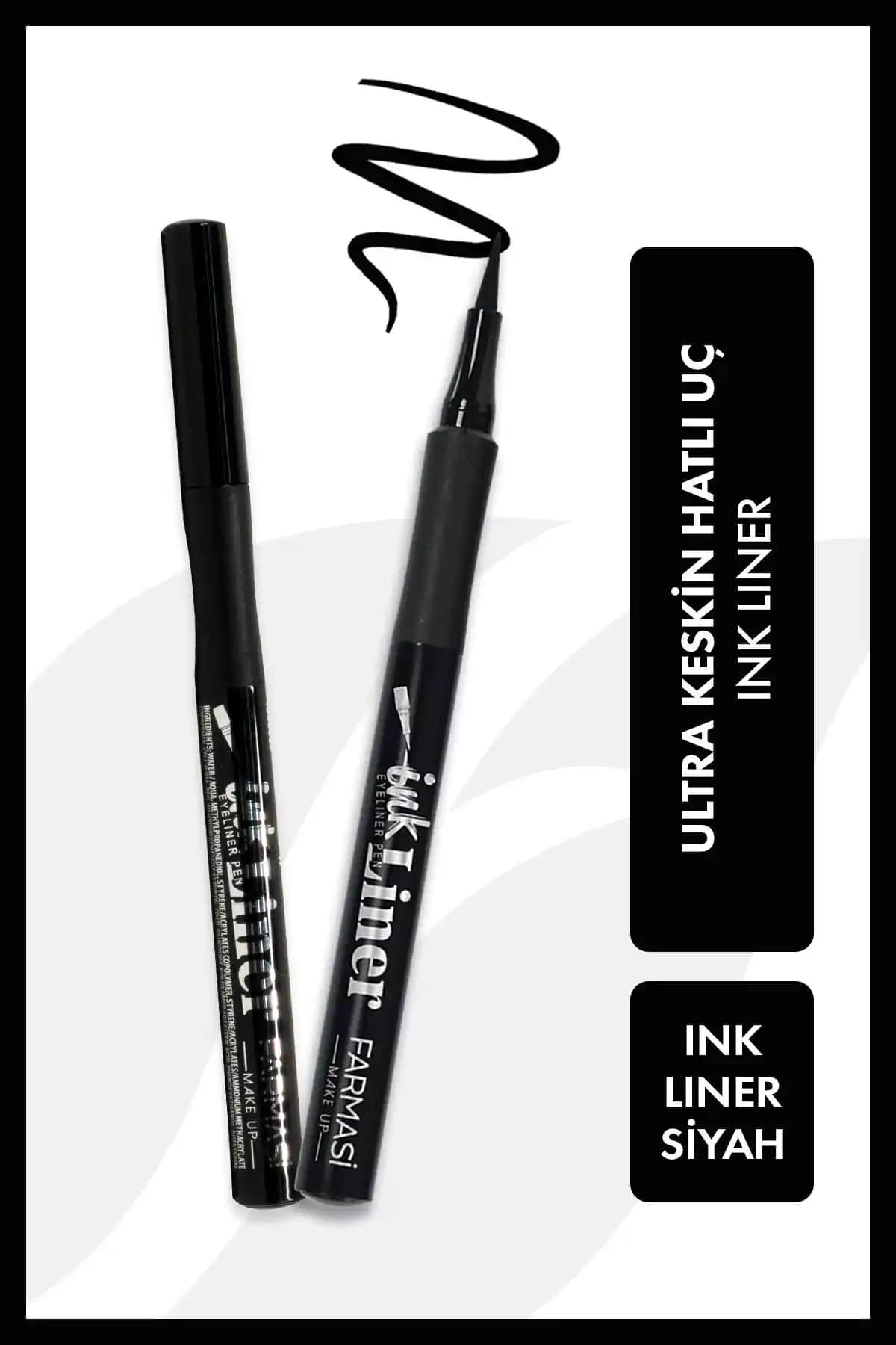 Farmasi Yoğun Siyah Eyeliner Ink Liner: Yüksek Performanslı ve Kalıcı Göz Makyajı Ürünü