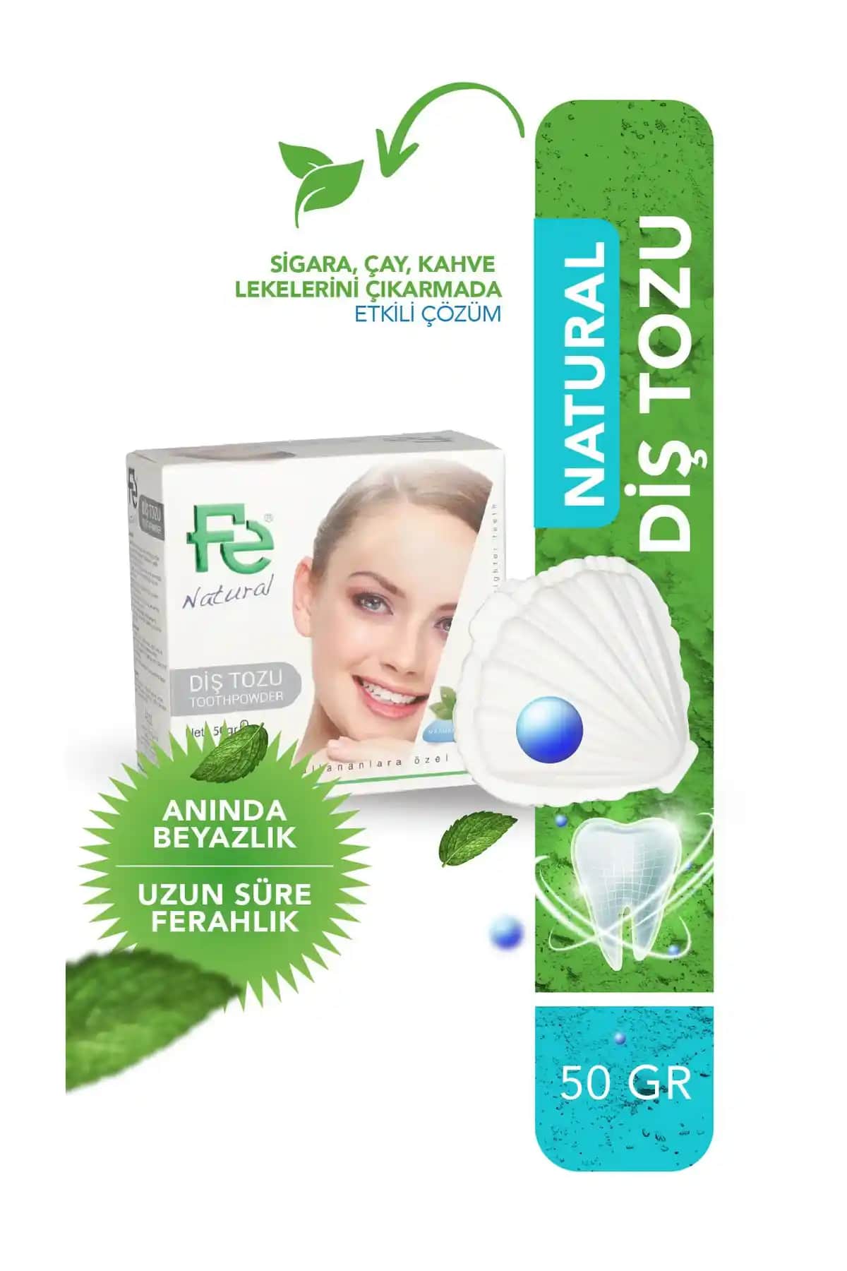 Fe Diş Tozu Naturel ve Marvis Smokers Whitening Mint Karşılaştırması: Hangi Ürün Daha Etkili?