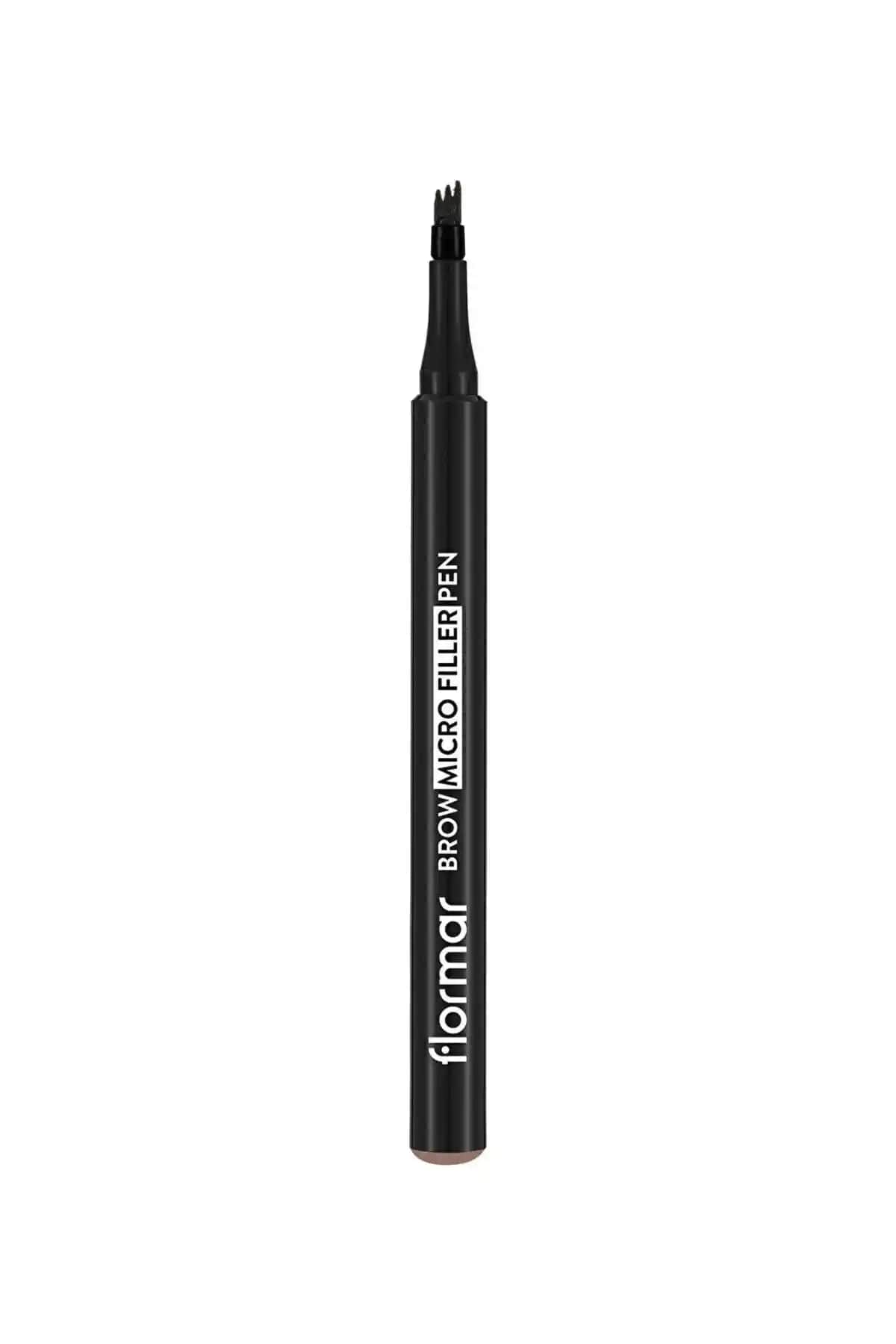 Flormar Brow Micro Filler Pen 001 Light Brown Kaş Dolgunlaştırıcı ve Şekillendirici Ürün
