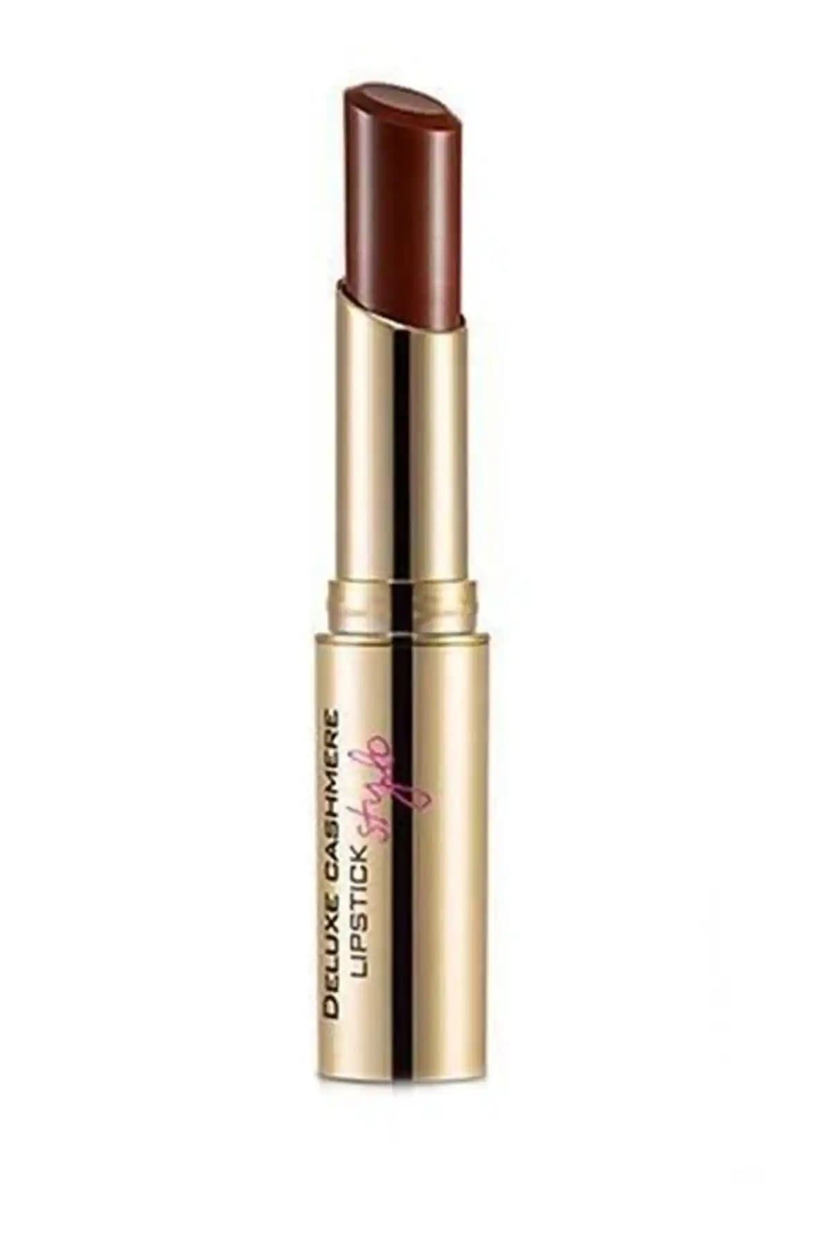 Flormar Deluxe Cashmere Lipstick Stylo Kiremit Rengi Mat Dudak Ruju 75-90 Karakter