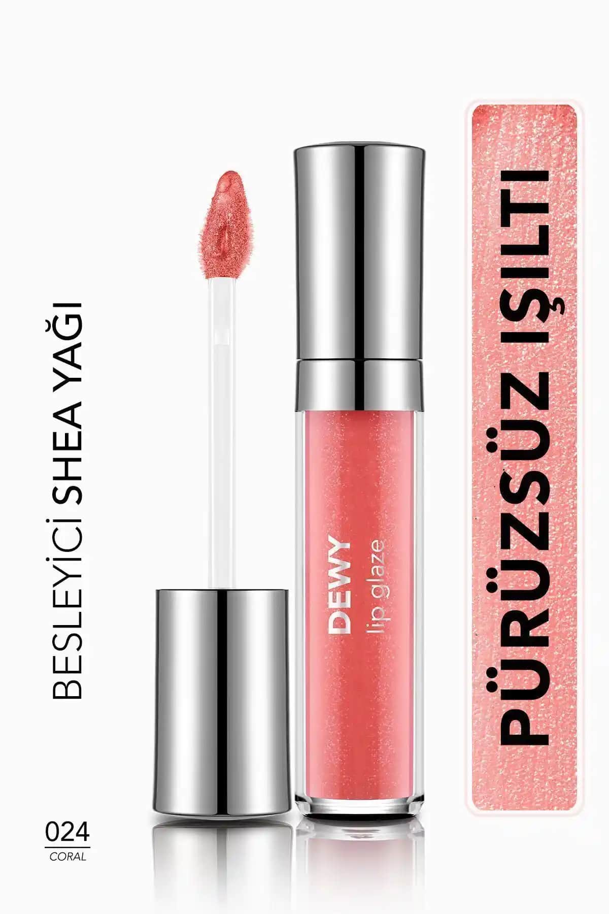 Flormar Dewy Lip Glaze Dudak Parlatıcısı: Doğal Parlaklık ve Bakım Sunan Ürün