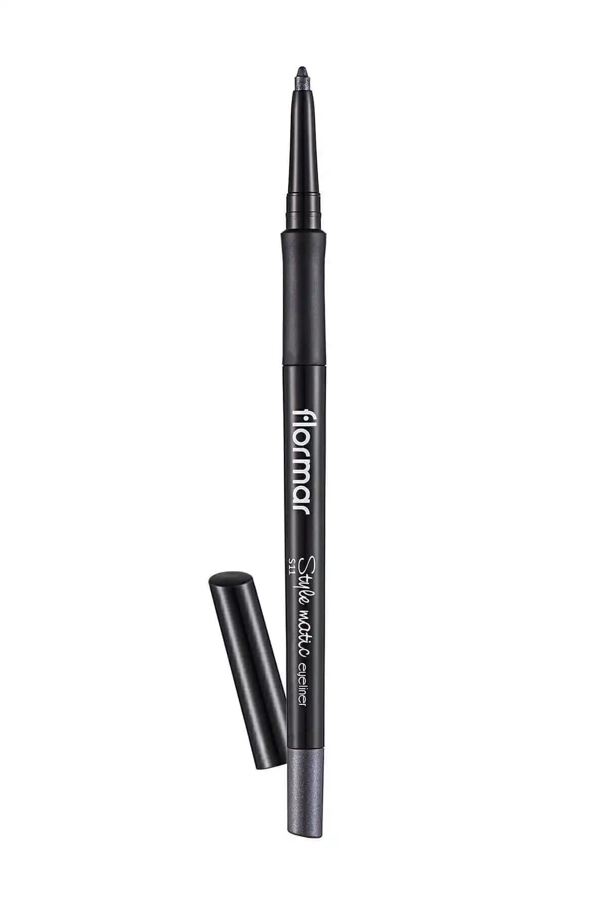 Flormar Koyu Gri Eyeliner ve Suya Dayanıklı Asansörlü Göz Kalemi Karşılaştırması