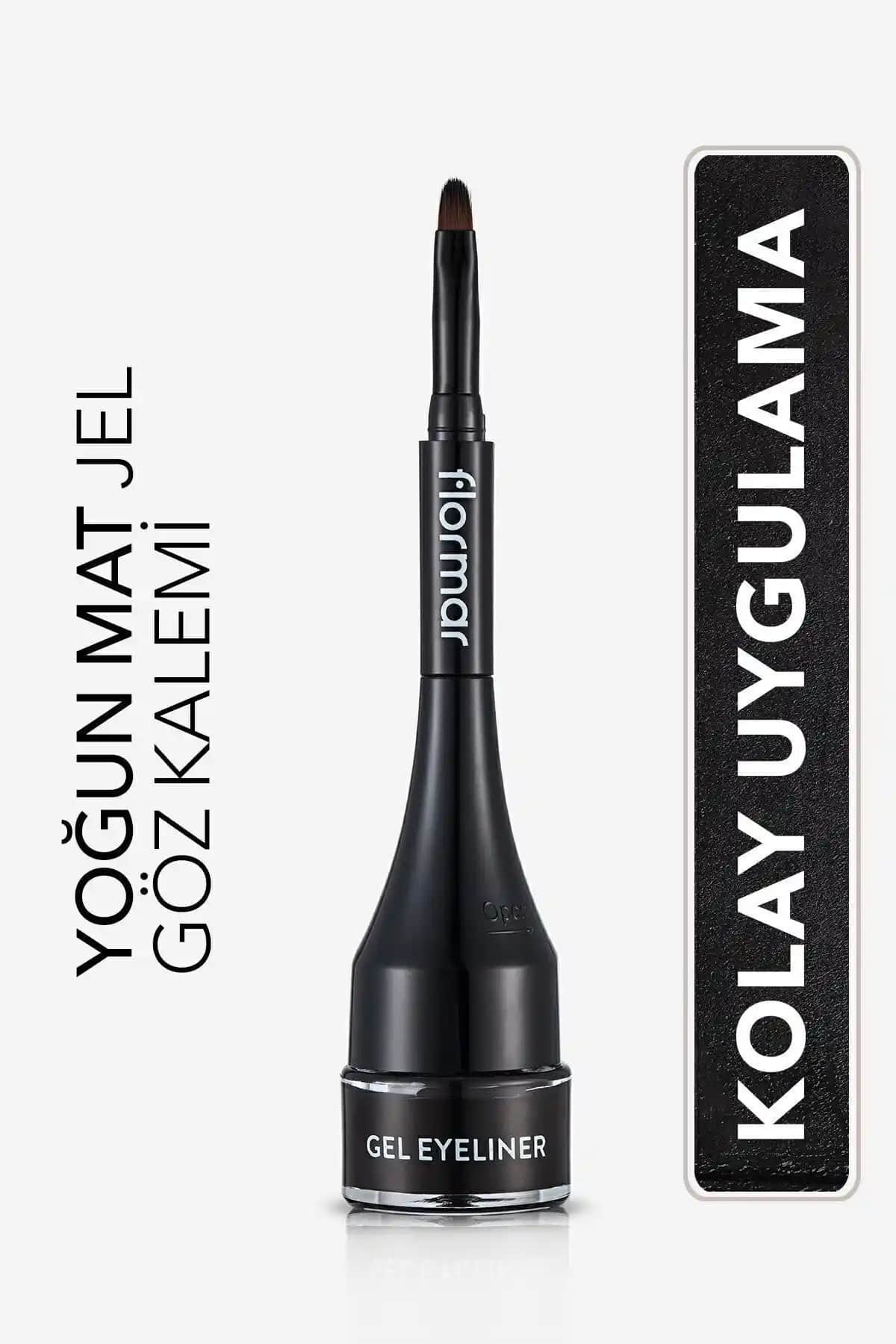 Flormar Mat Jel Eyeliner Karşılaştırması Siyah ve Yeşil Seçenekler