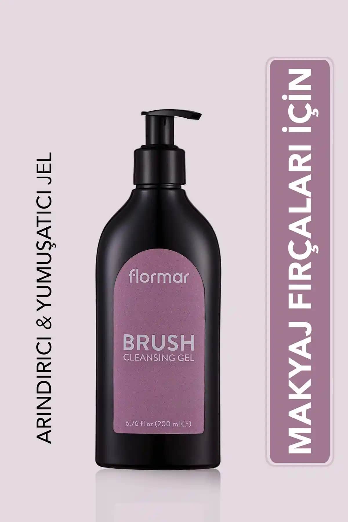Flormar Nazik ve Güçlü Etkili Fırça Temizleme Jeli ile Makyaj Fırçalarınızın Ömrünü Uzatın