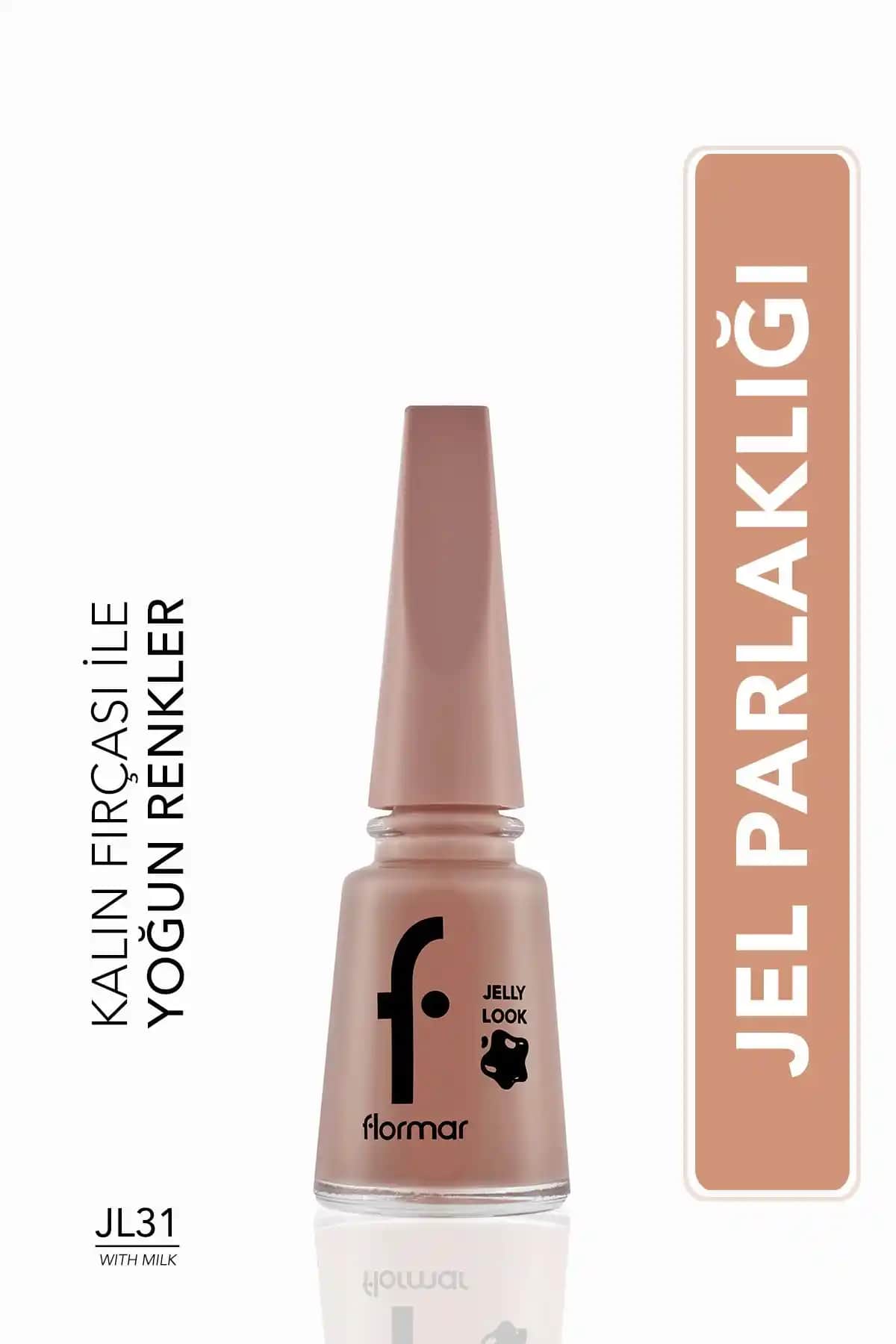 Flormar Oje Karşılaştırması: Jelly Look Coffee With Milk 31 ve Klasik Parlak Bitişli Yüksek Pigmentli Oje