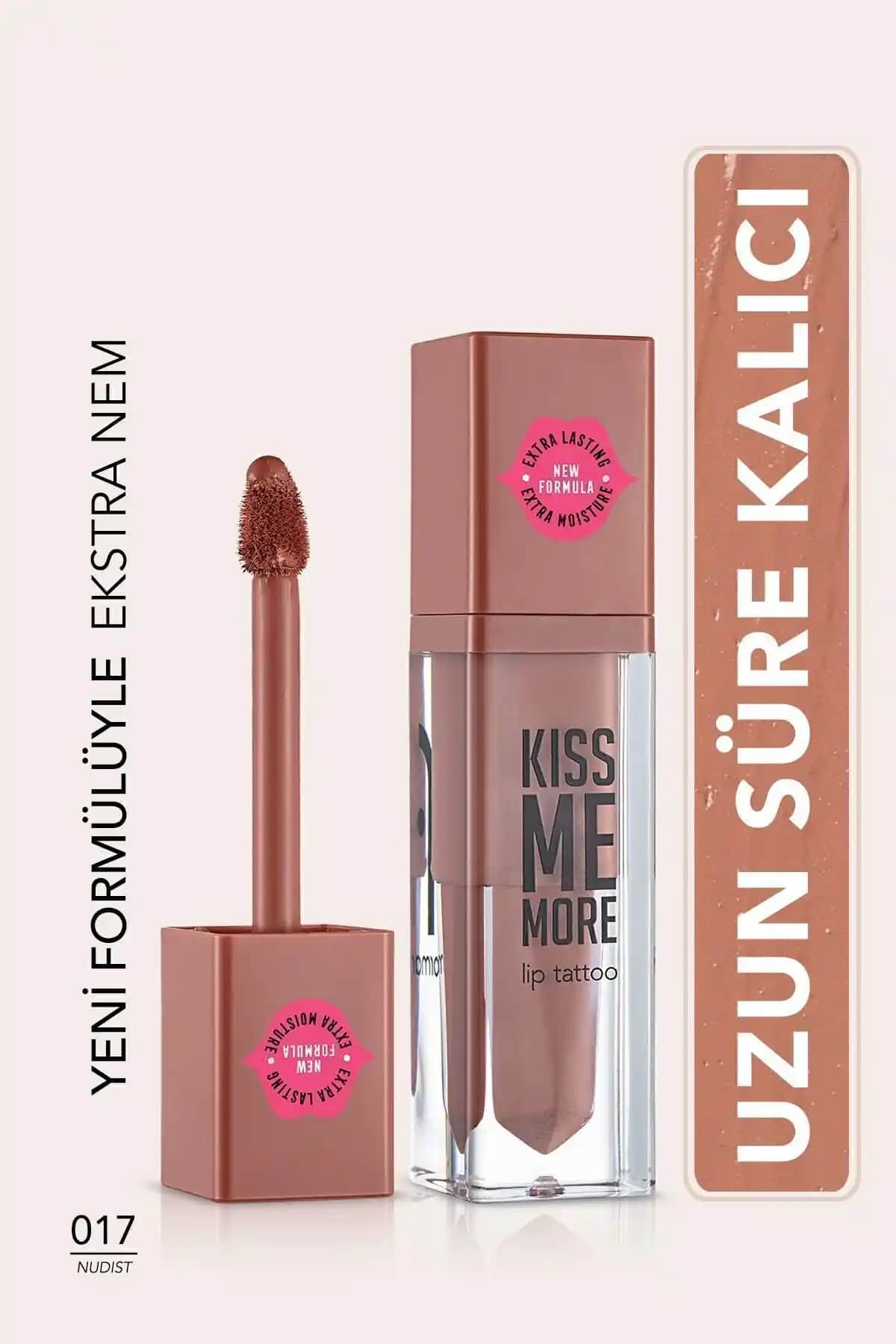 Flormar Uzun Süre Kalıcı Mat Ruj - Kiss Me More-017 Nudist hakkında detaylı bilgi ve kullanım önerileri