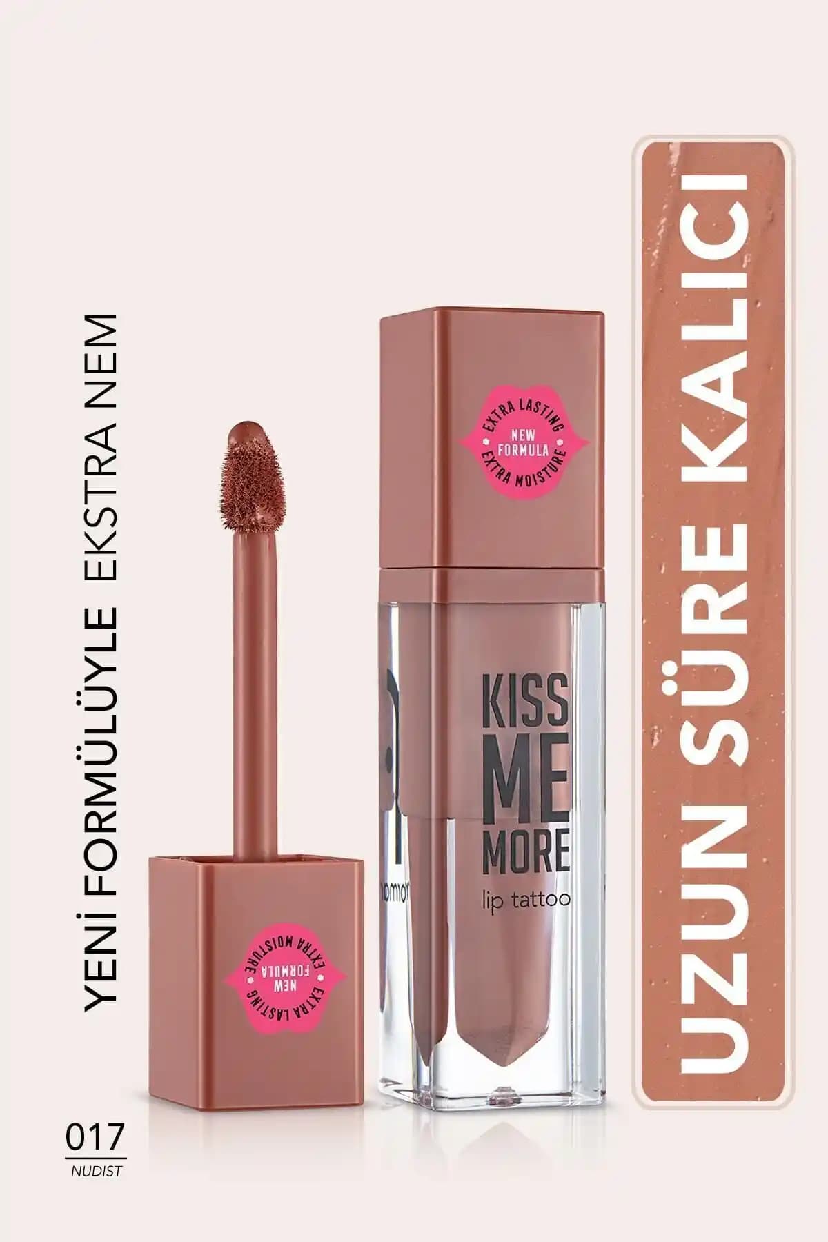 Flormar Uzun Süre Kalıcı Mat Ruj - Kiss Me More-017 Nudist hakkında detaylı bilgi ve kullanım önerileri