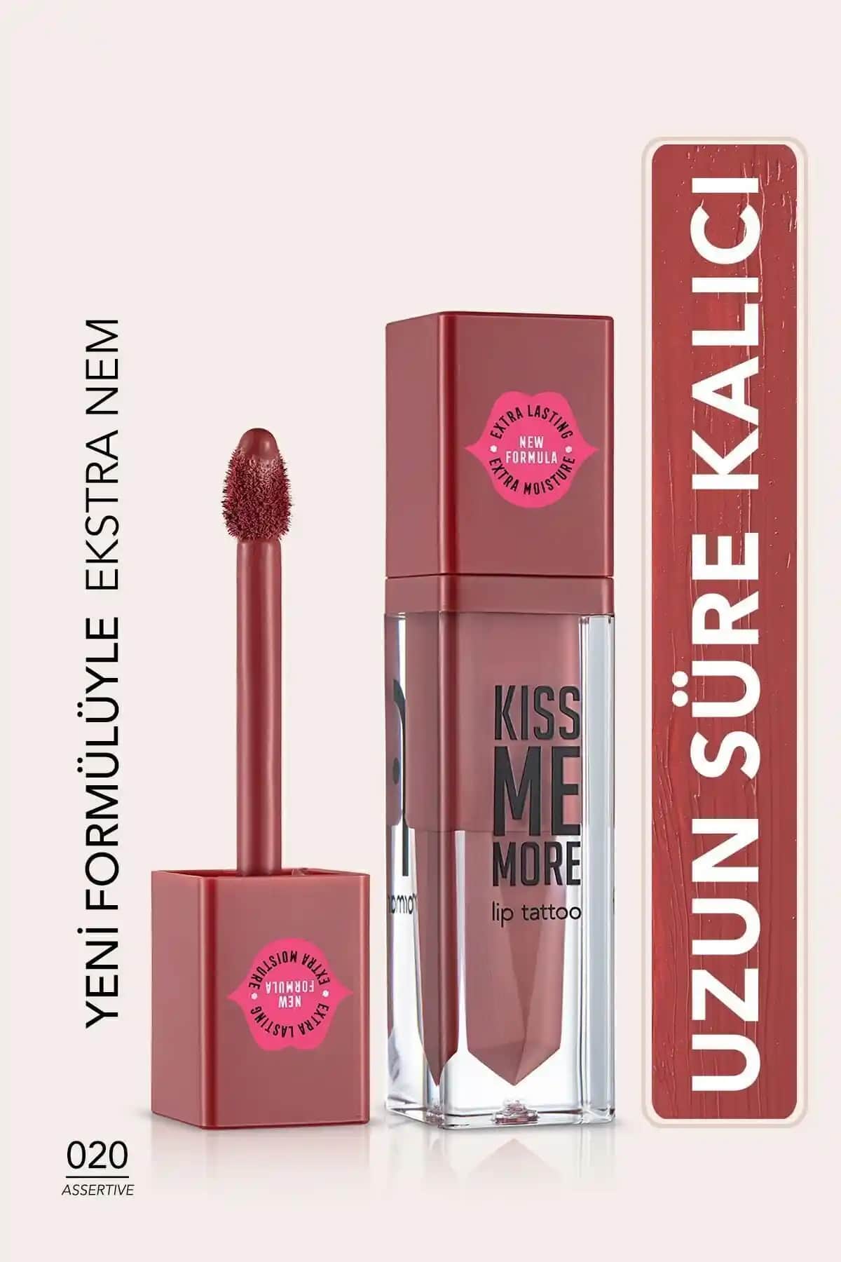 Flormar Uzun Süre Kalıcı Mat Ruj Kiss Me More ile şık ve dayanıklı dudaklar