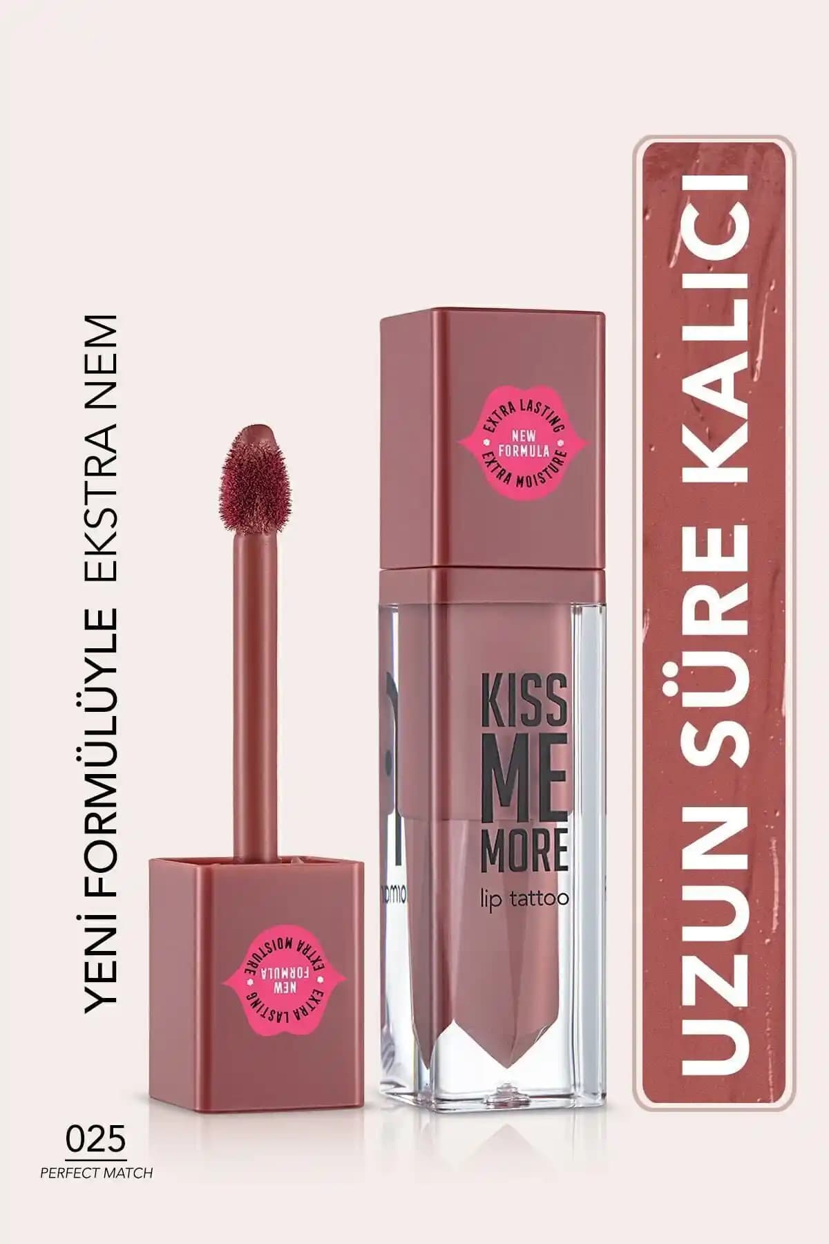 Flormar Uzun Süre Kalıcı Mat Ruj Kiss Me More ile Şık ve Doğal Dudaklar