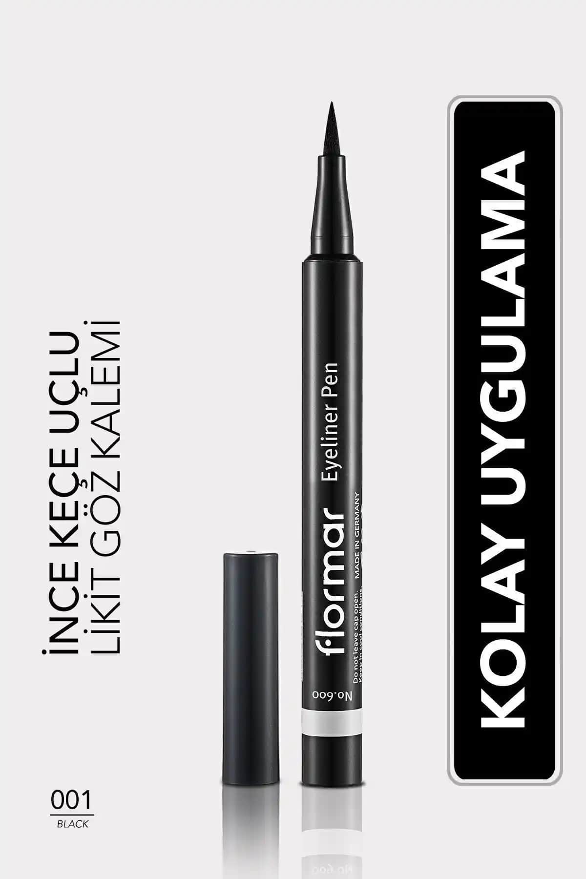 Flormar Yarı Mat Bitişli Eyeliner ve Golden Rose Precision Liner Karşılaştırması