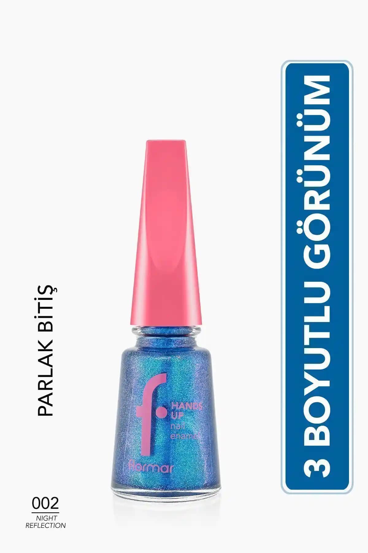 Flormar Yoğun Pigmentli Holografik Oje ile Parlak ve Çarpıcı Tırnak Görünümü