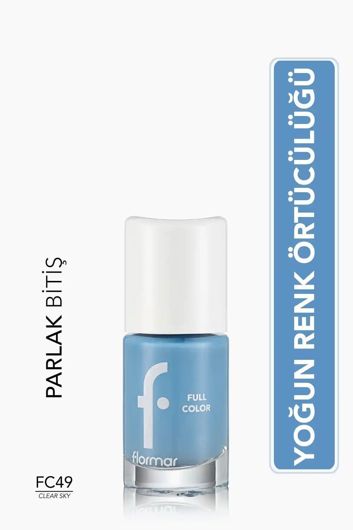 Flormar Yoğun Pigmentli Parlak Oje: Güçlü renk ve uzun süre parlaklık sağlayan kozmetik ürün