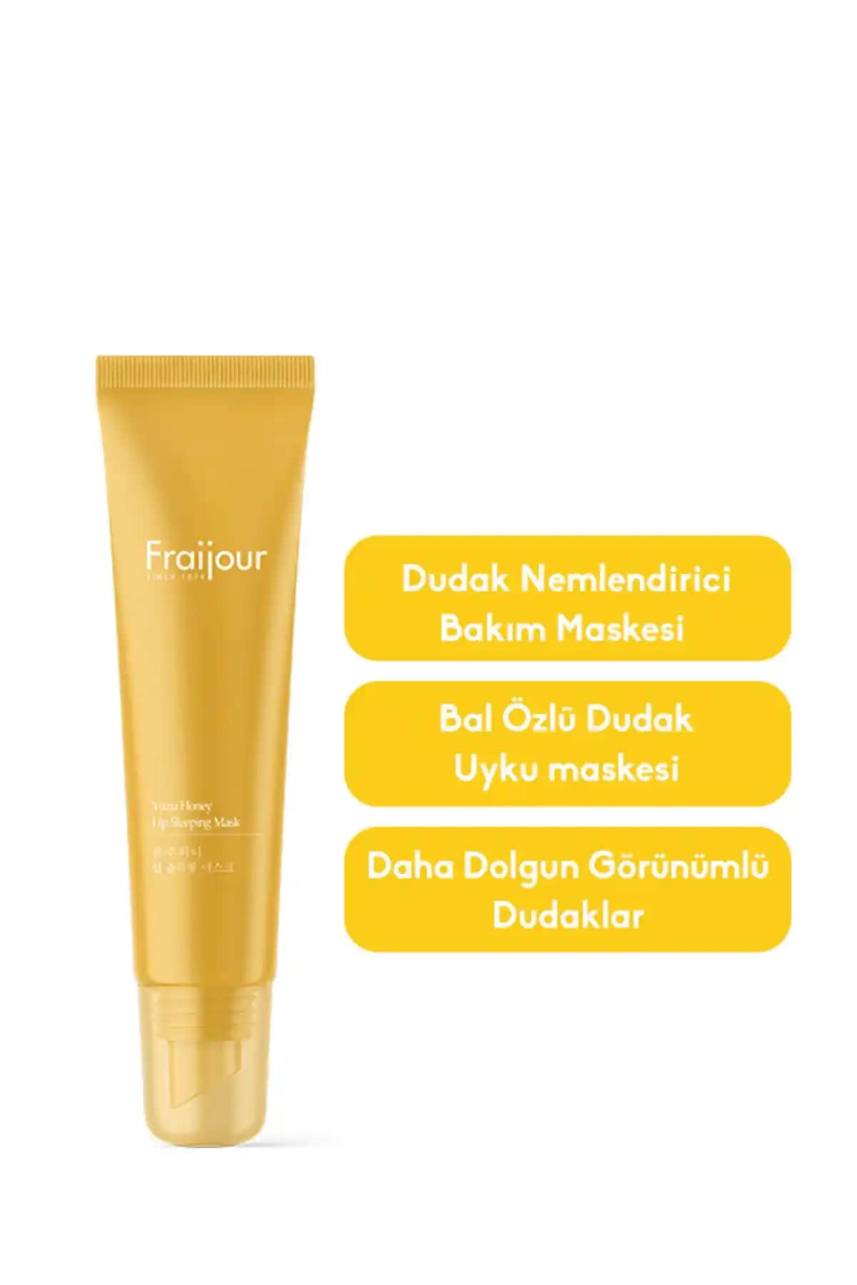 Fraijour Yuzu ve Bal Özlü Dudak Uyku Maskesi: Doğal İçeriklerle Dudak Bakımında Yenilik