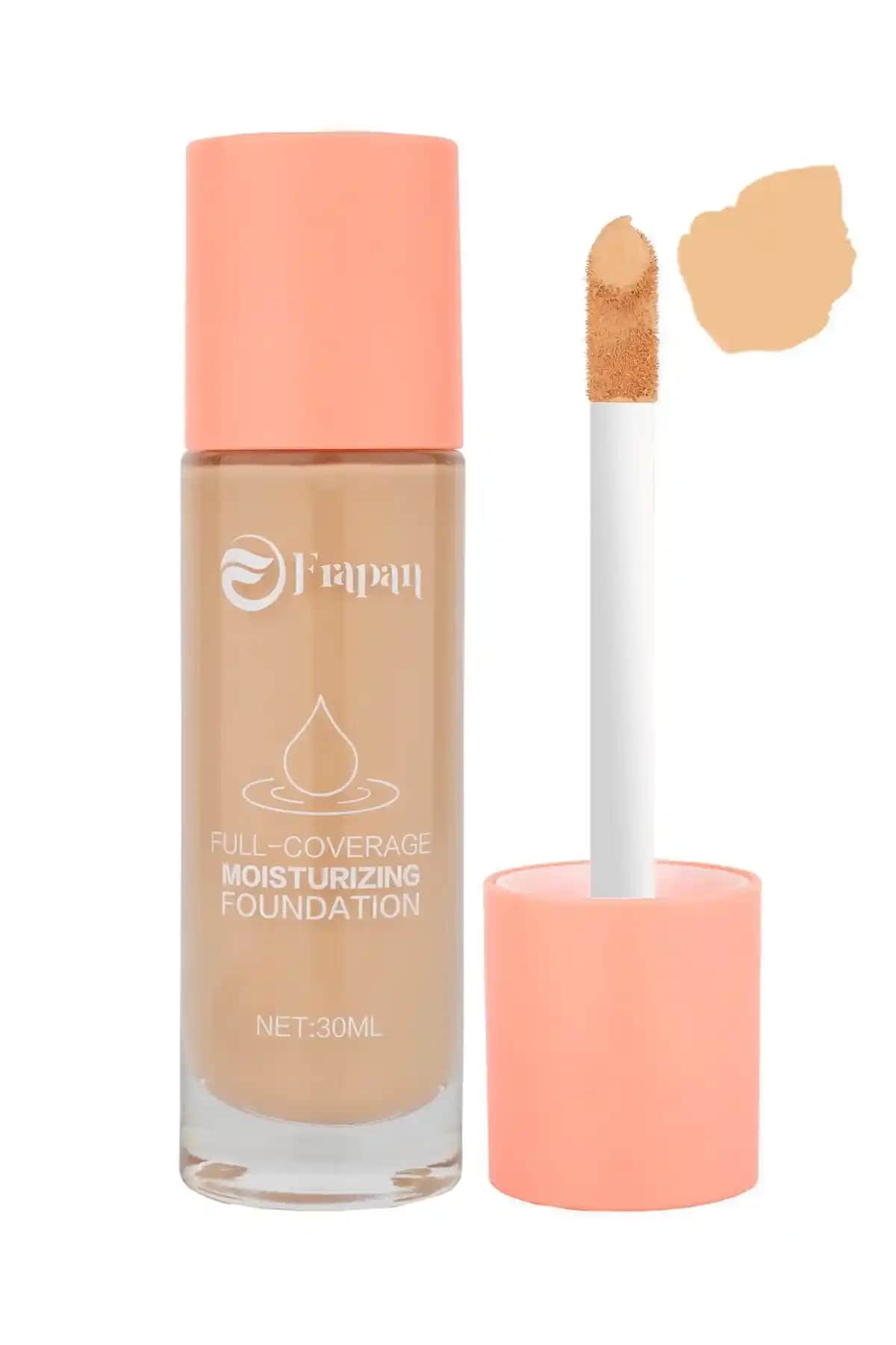 Frapan Yüksek Kapatıcı Fırçalı Fondöten 01 ile Pürüzsüz ve Kalıcı Makyaj Deneyimi