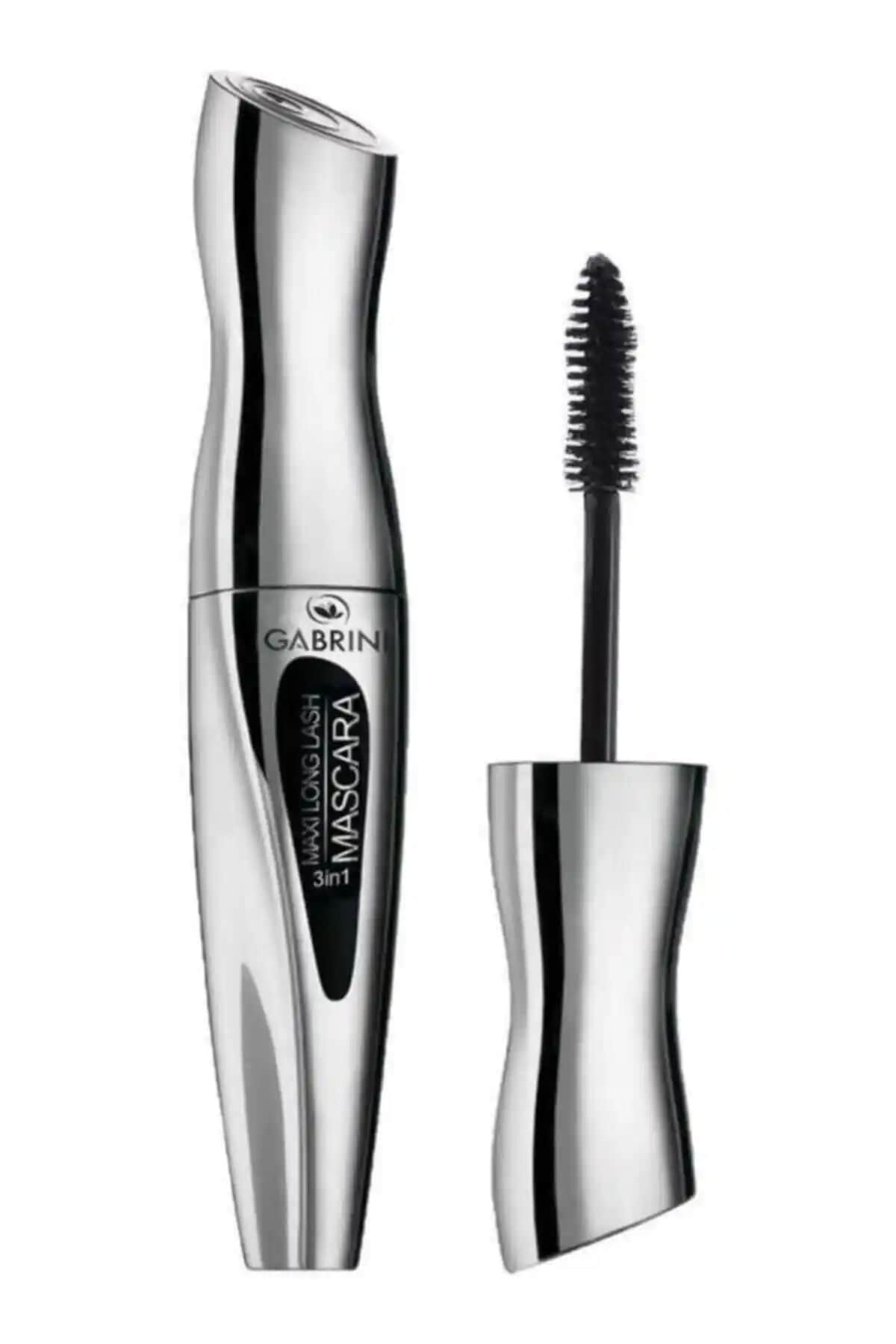 Gabrini Yüksek Suya Dayanıklılık Silver Serisi 3'ü 1 Arada Maxi Volume Maskara