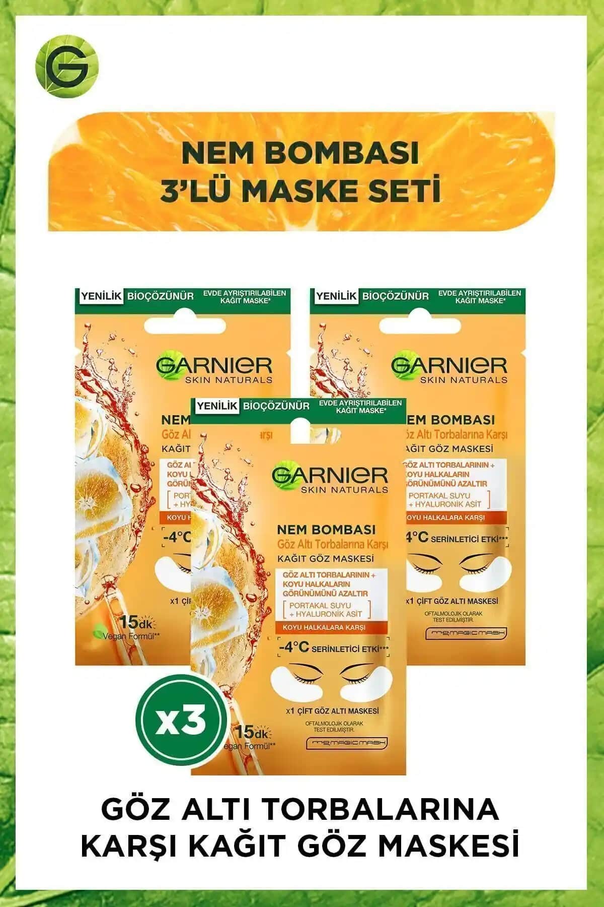 Garnier Göz Maskeleri Karşılaştırması: Nem Bombası ve Şişkinlik Giderici Ürünler