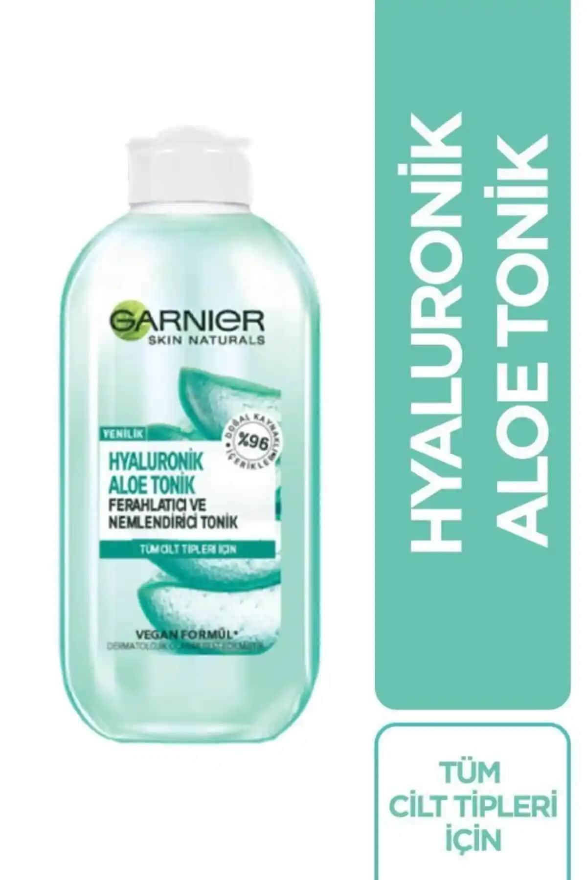 Garnier Hyaluronik Aloe Ferahlatıcı ve Nemlendirici Tonik ile Cilt Bakımında Yeni Dönem
