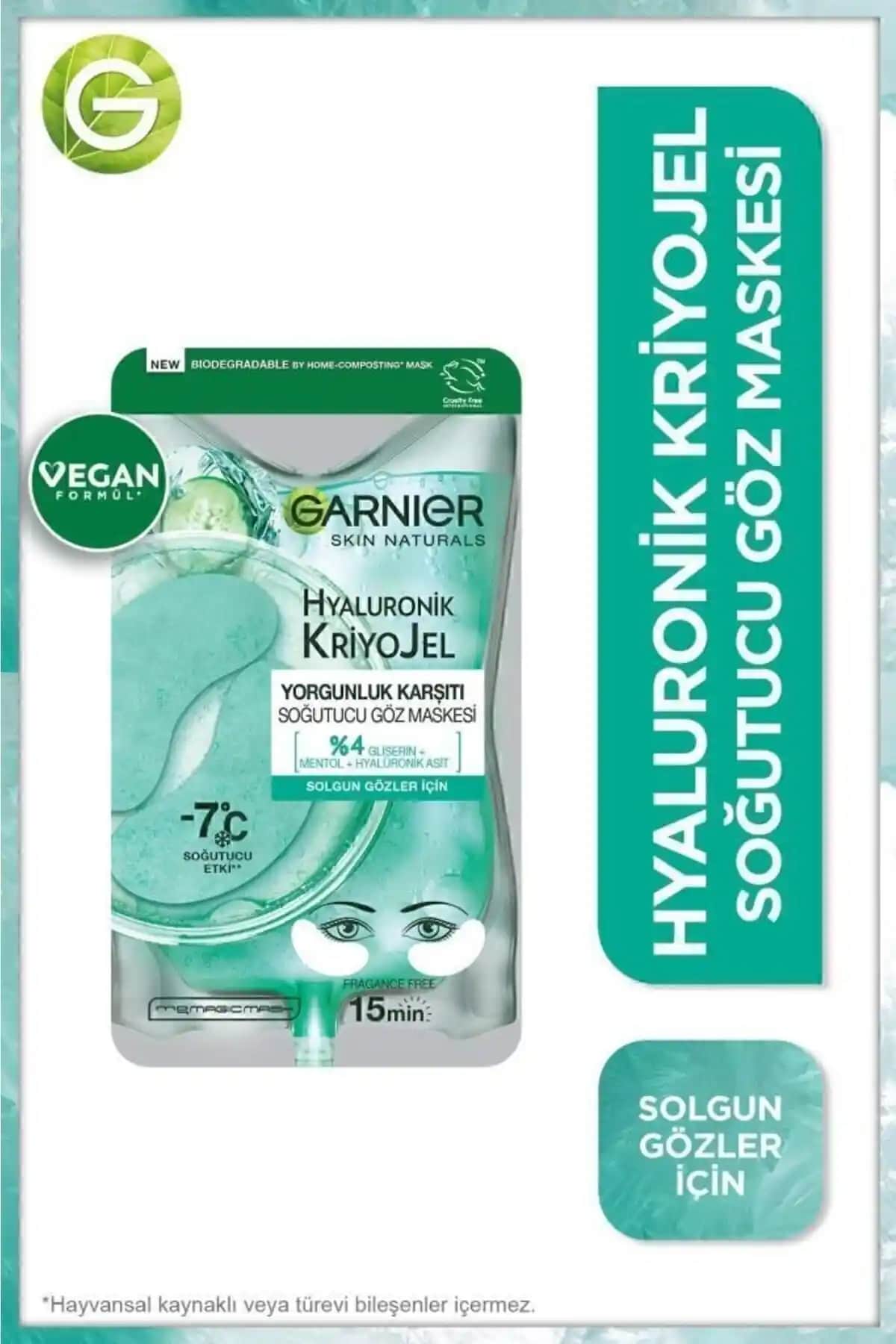 Garnier Hyaluronik Kriyojel ve Nem Bombası Göz Maskeleri Karşılaştırması