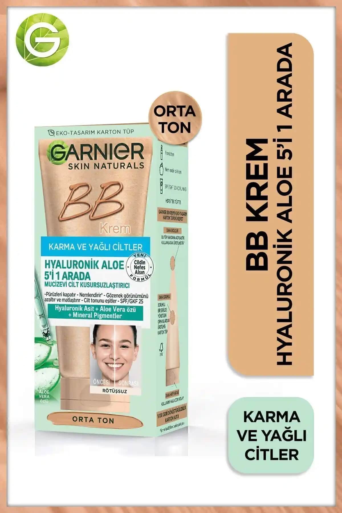 Garnier Karma ve Yağlı Ciltler İçin BB Krem SPF 20: Günlük Kullanım ve Özellikler