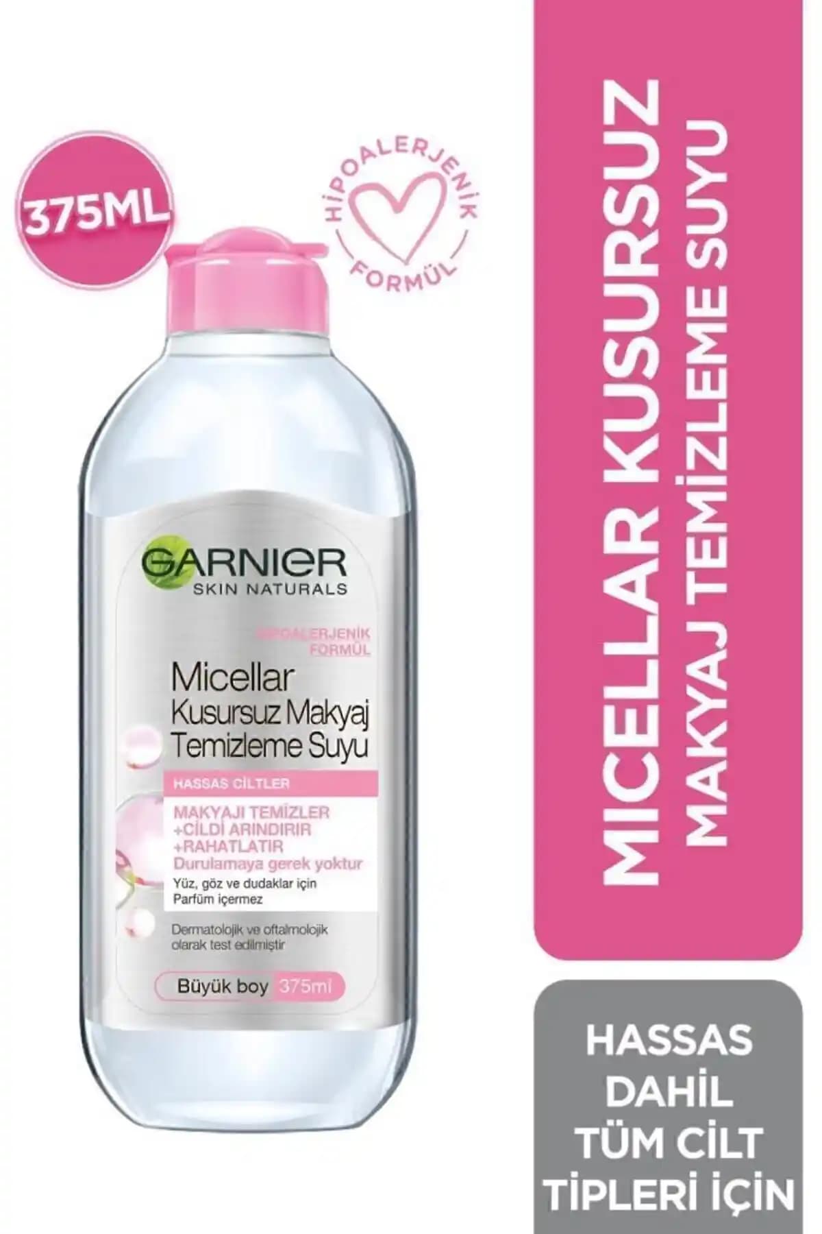Garnier STD Micellar Kusursuz Makyaj Temizleme Suyu: Hassas Ciltler İçin Güçlü ve Hafif Çözüm