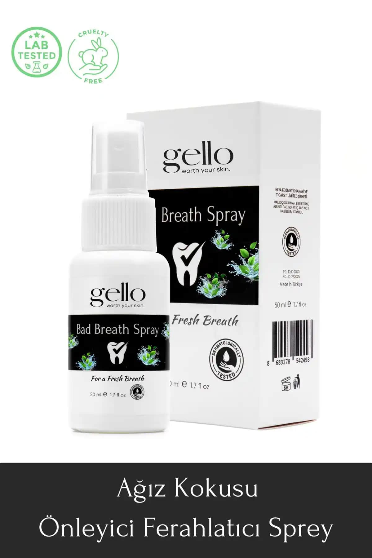 GELLO ve Gleaves Naturals Ağız Kokusu Önleyici Sprey Karşılaştırması ve Kullanıcı Yorumları