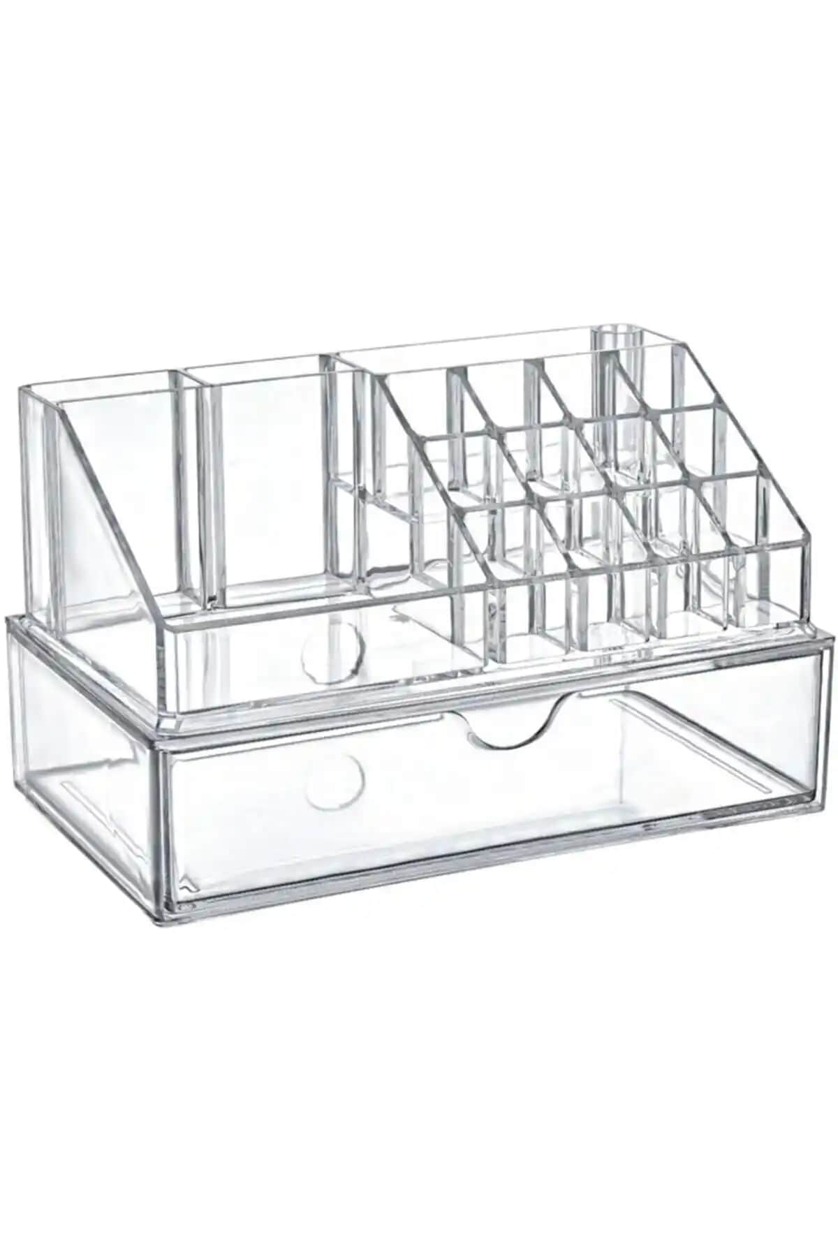 Genel Markalar AK611 Organizerli Çekmeceli Takı ve Makyaj Malzemeleri Kutusu