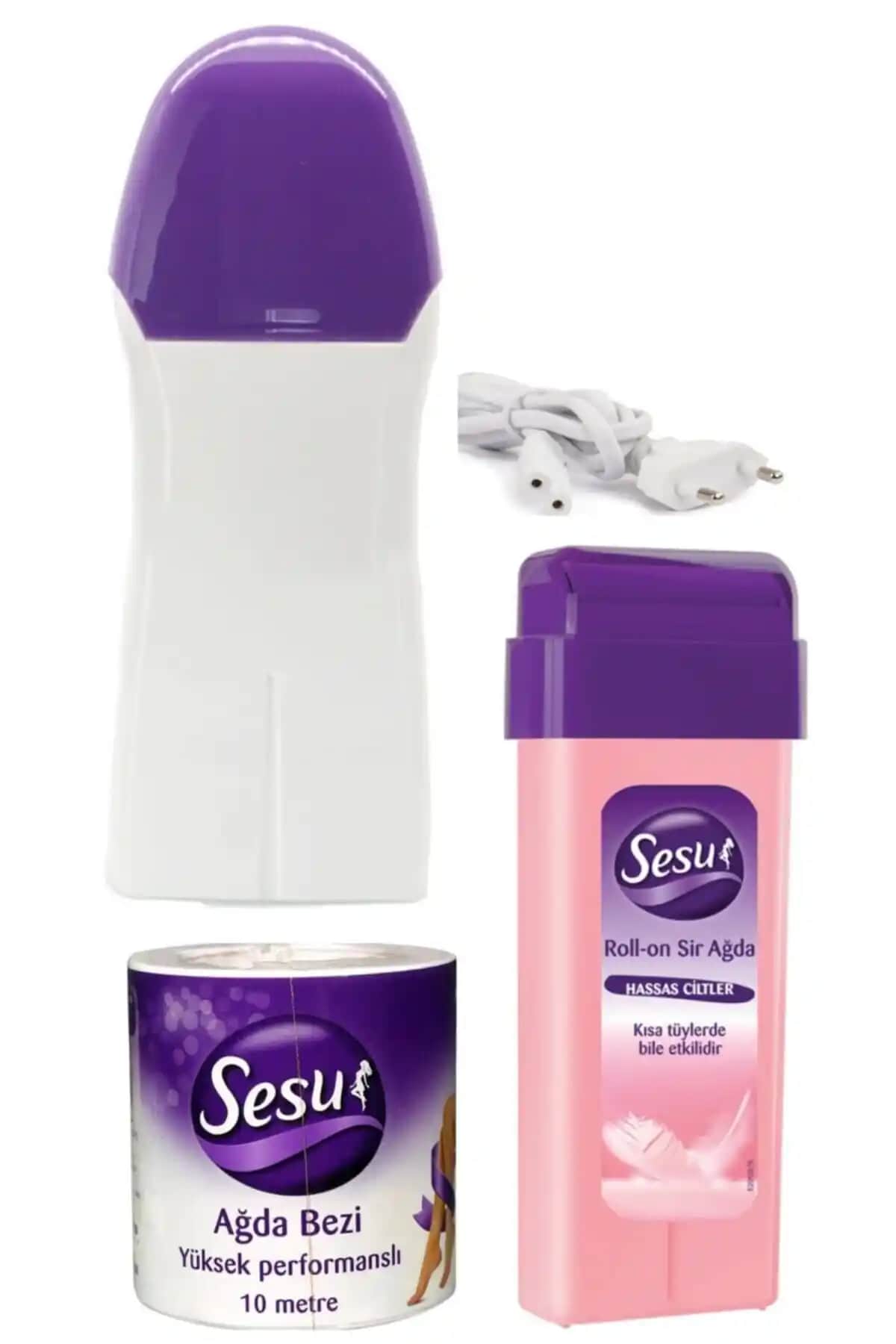 Genel Markalar Roll-on Kartuş Ağda Seti Hassas Ciltler İçin Güvenilir ve Pratik Kullanım