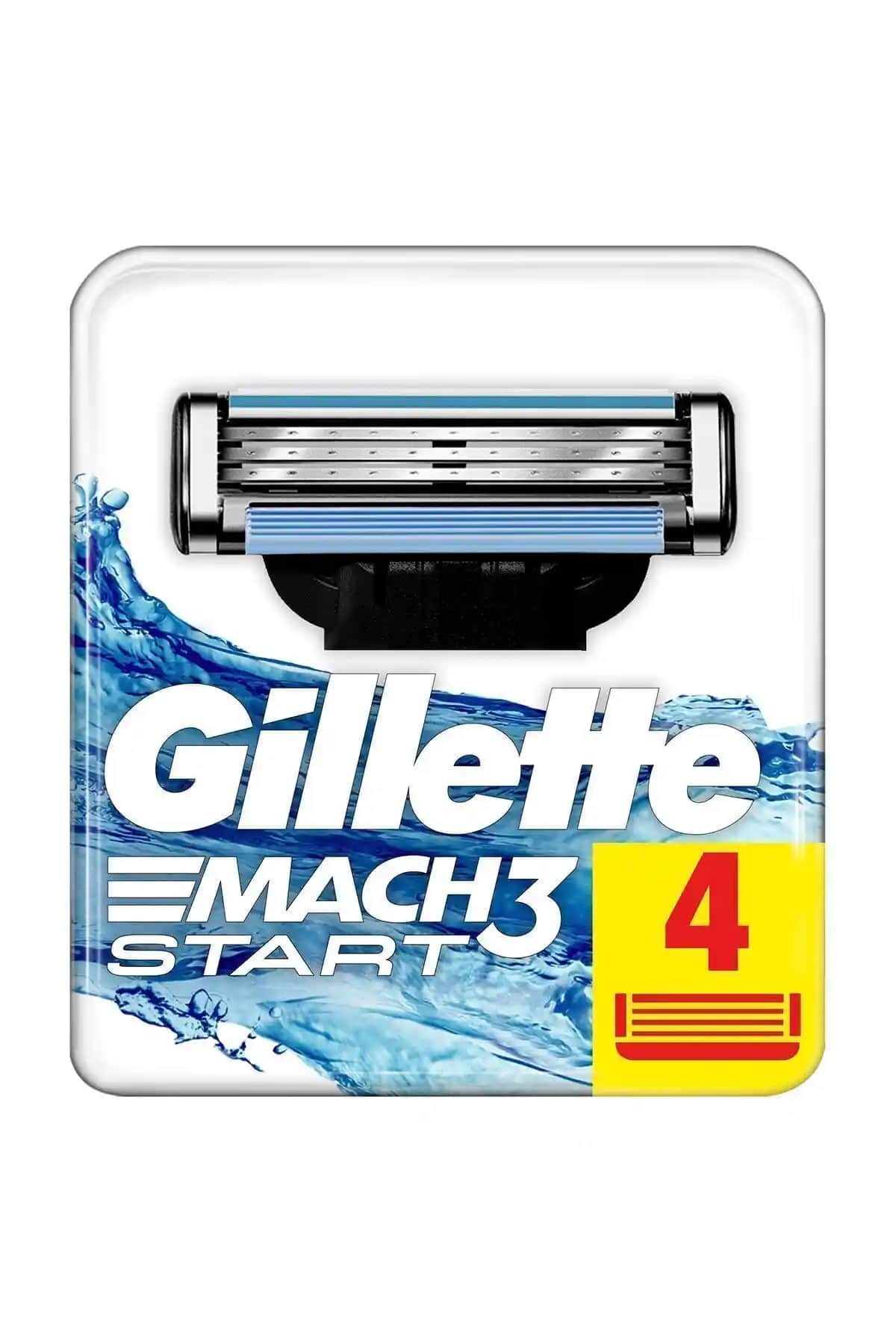 Gillette Mach 3 Start Tıraş Bıçağı ve Yedek Başlıkları Karşılaştırması