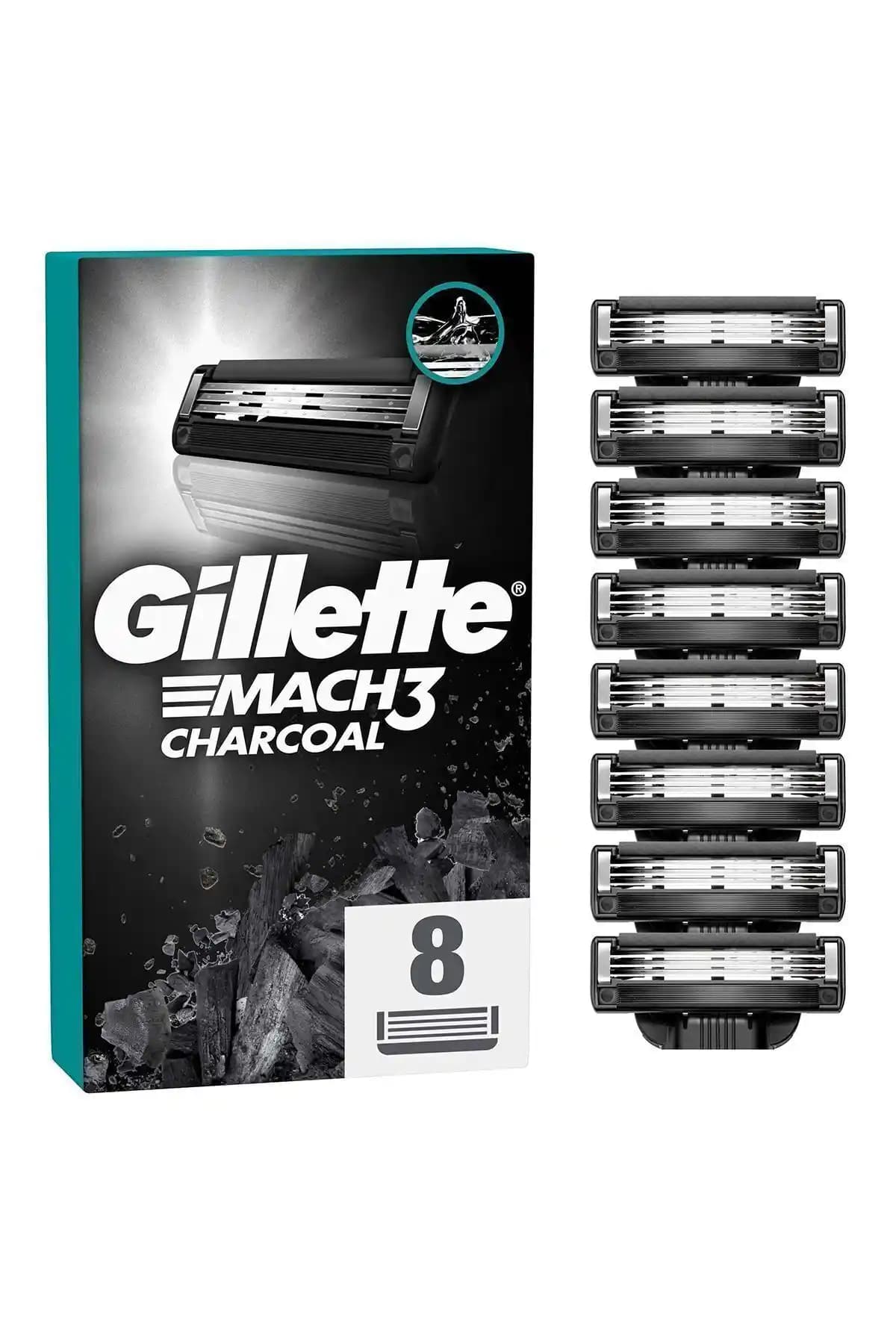 Gillette Mach3 Charcoal Yedek Tıraş Bıçağı: Dayanıklı ve Ekonomik Performans Ürünleri