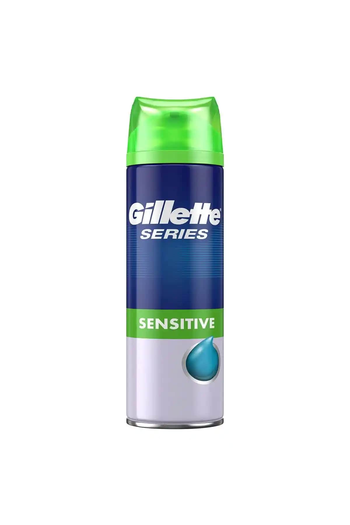 Gillette Series Hassas Ciltler İçin Tıraş Jeli 200 ml Güvenilir ve Konforlu Kullanım