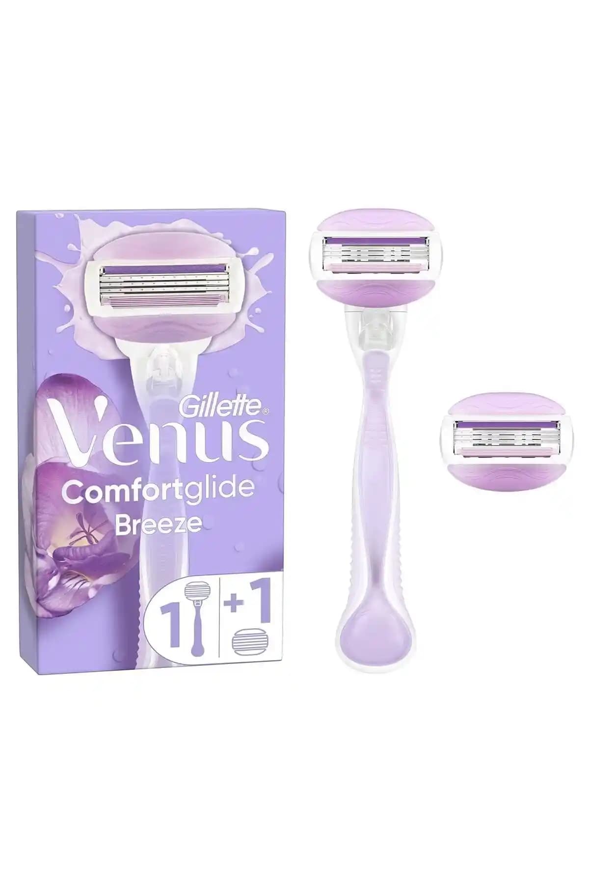 Gillette Venus Comfortglide Breeze Kadınlar İçin Yüksek Performanslı Tıraş Makinesi