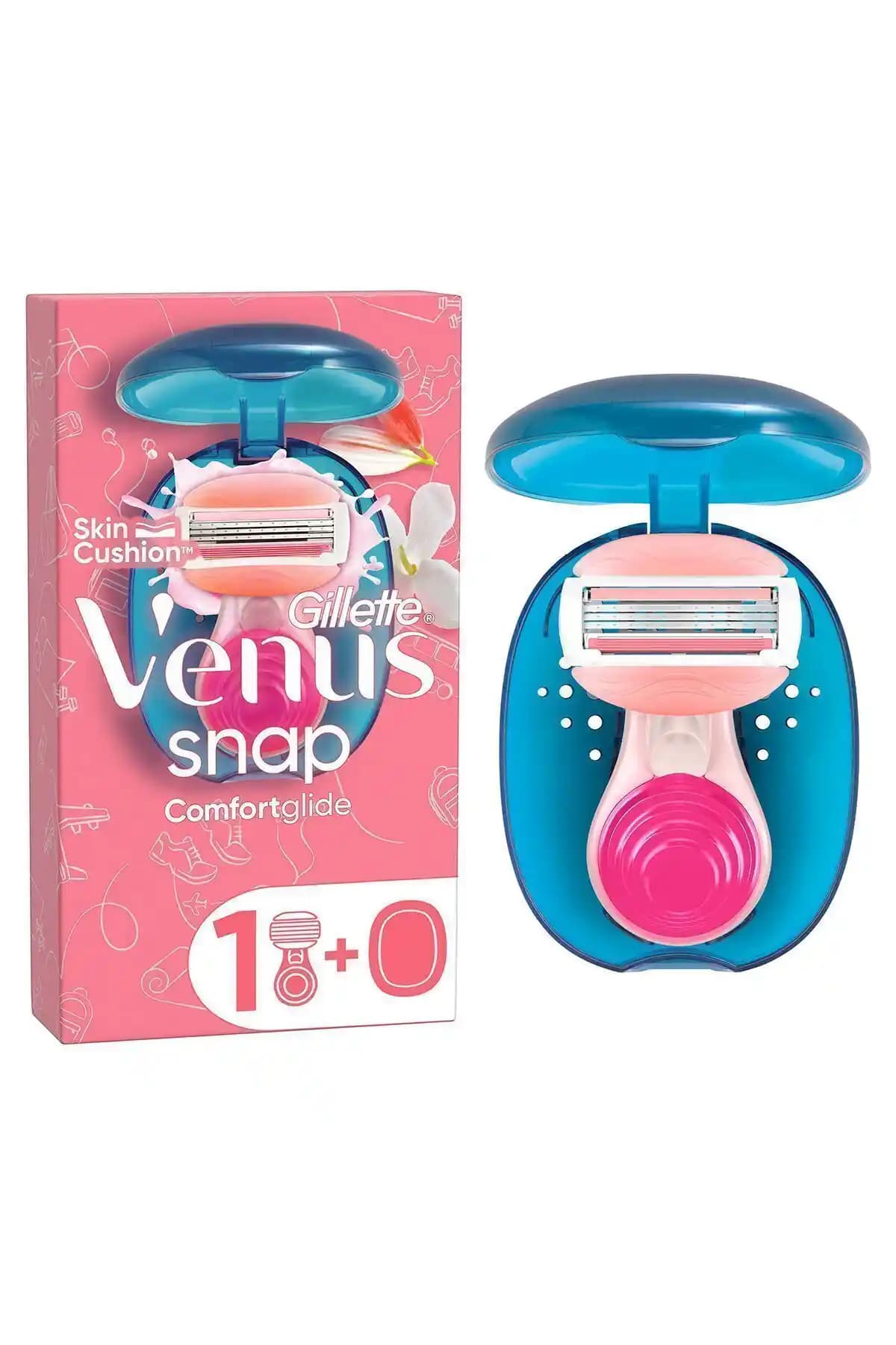 Gillette Venus Comfortglide Snap Kadınlar İçin Pratik ve Konforlu Tıraş Makinesi