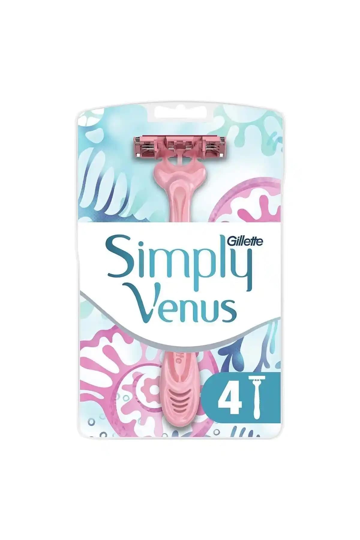 Gillette Venus Sımply Kullan At Kadın Tıraş Bıçağı: Hassas Ciltler İçin Güvenilir ve Konforlu