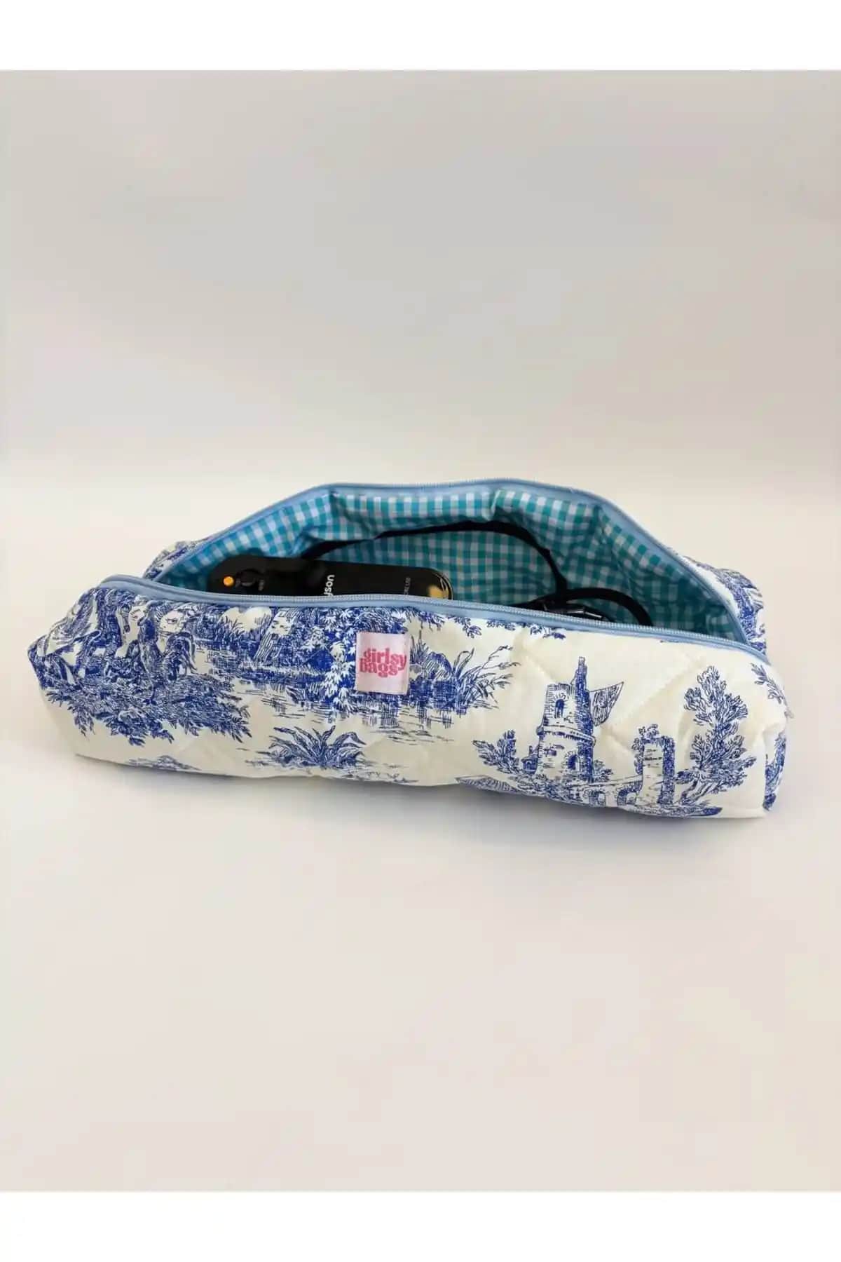 GirlsyBags Dyson Uyumlu Çok Amaçlı Makyaj ve Seyahat Çantası Şık ve Dayanıklı Tasarım